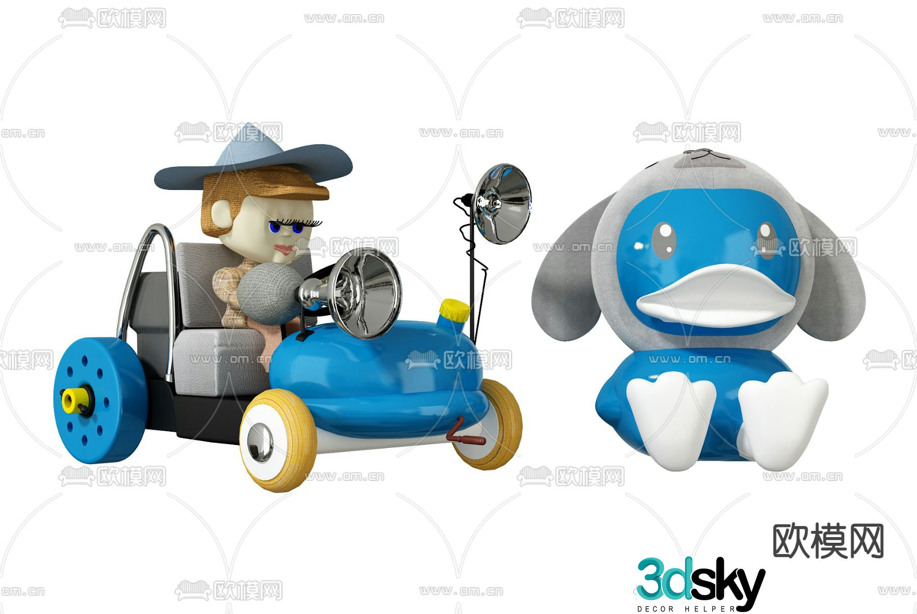 Children’s toys 3d model