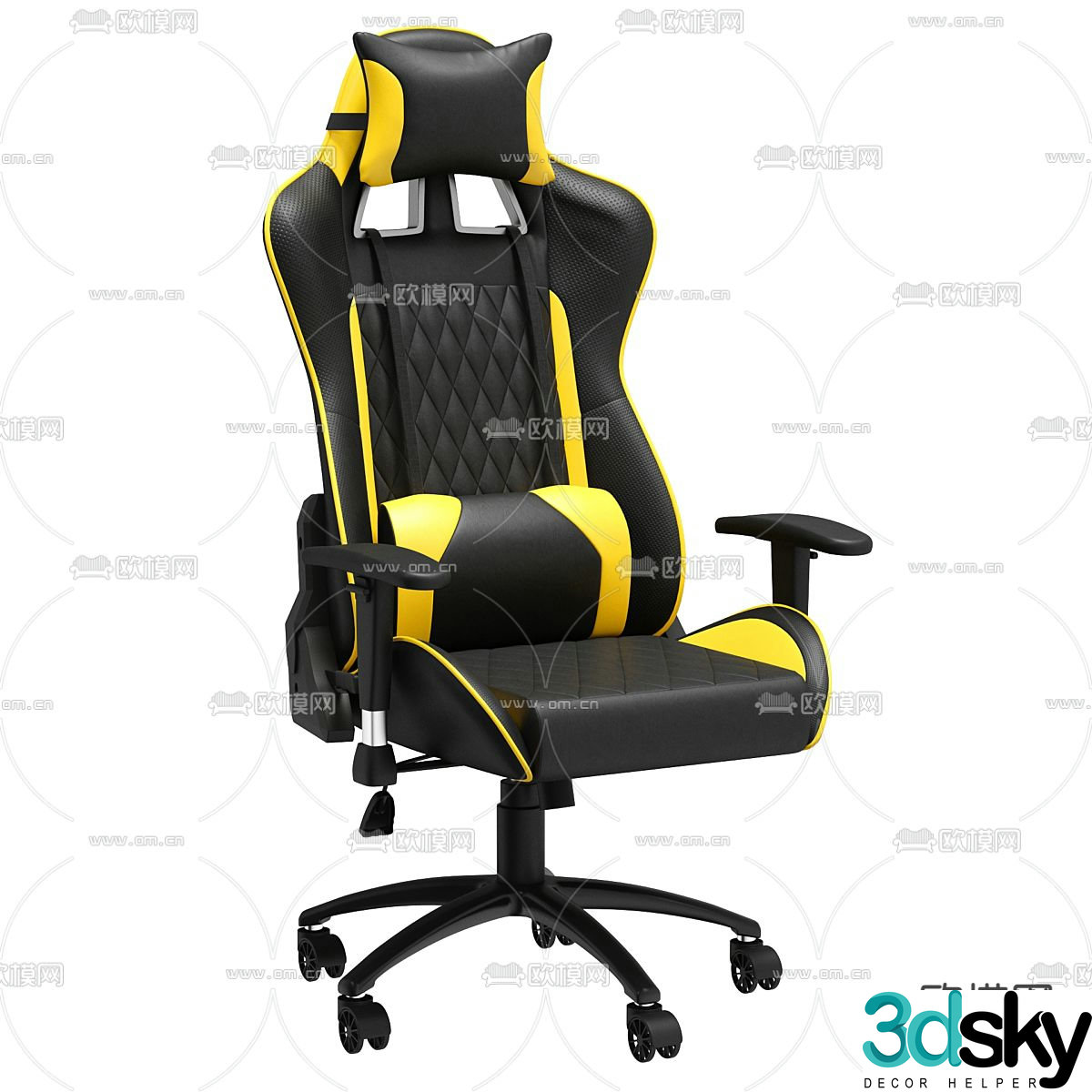 Gaming chair gaming chair 3d model