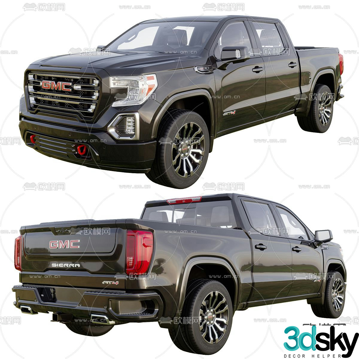 off road vehicle car 3d model