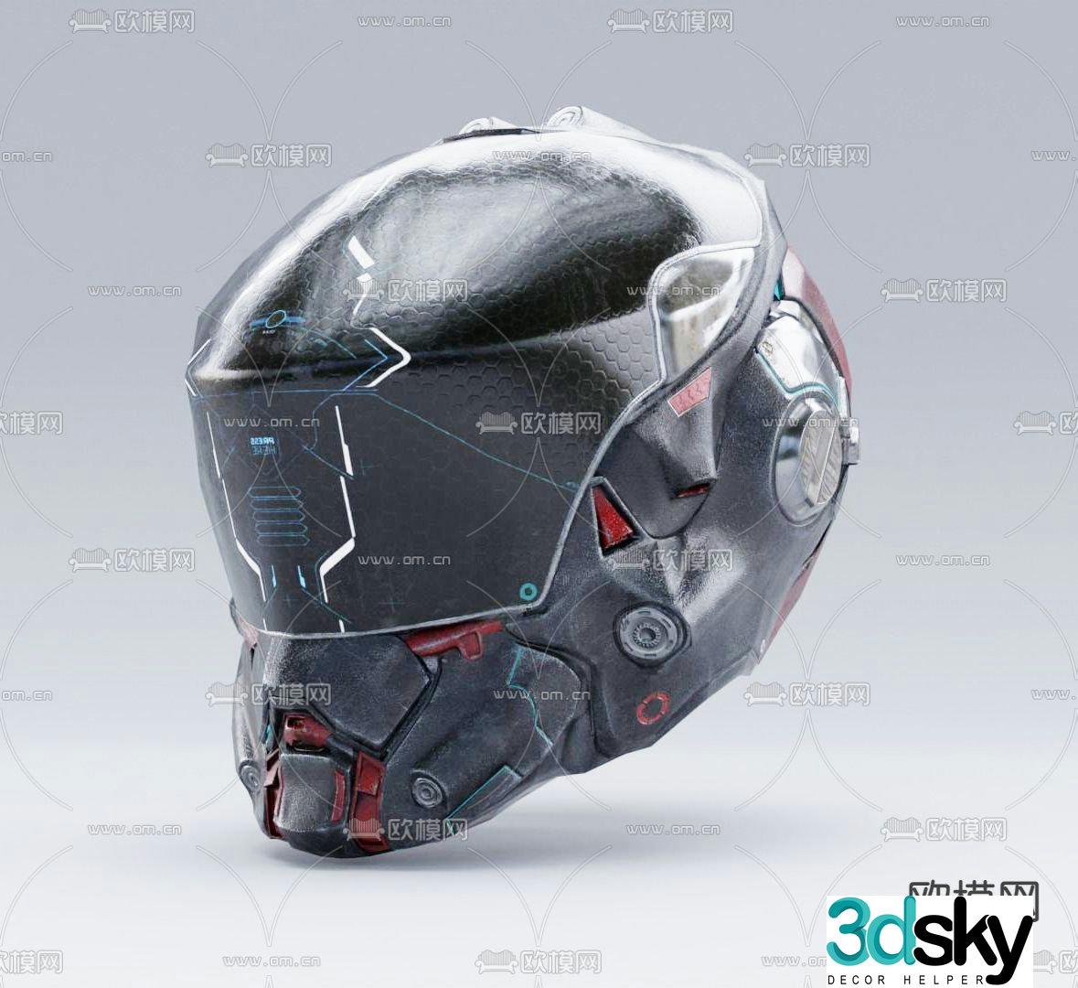 helmet 3d model