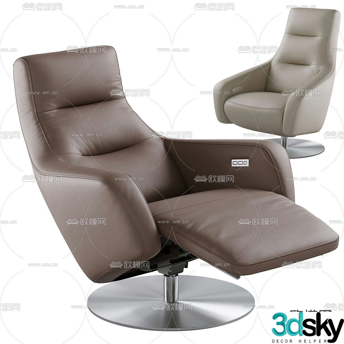 Boss chair office chair executive chair 3d model