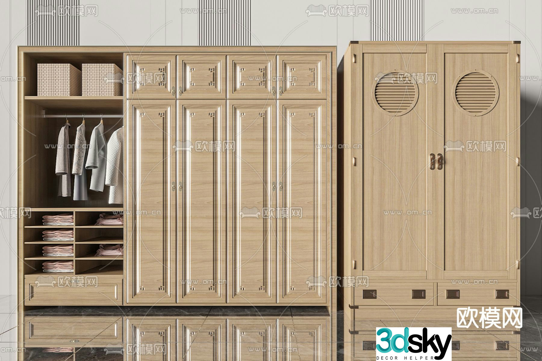 Wardrobe 3d model