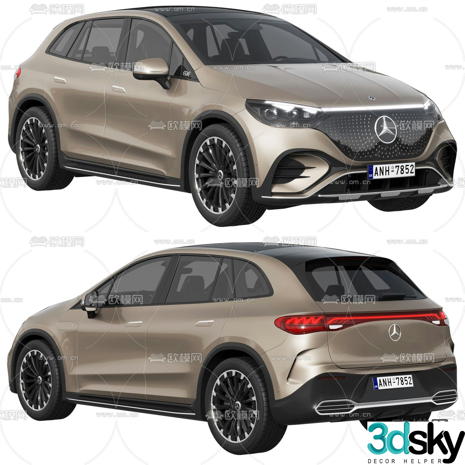 Mercedes Benz SUV 3d model