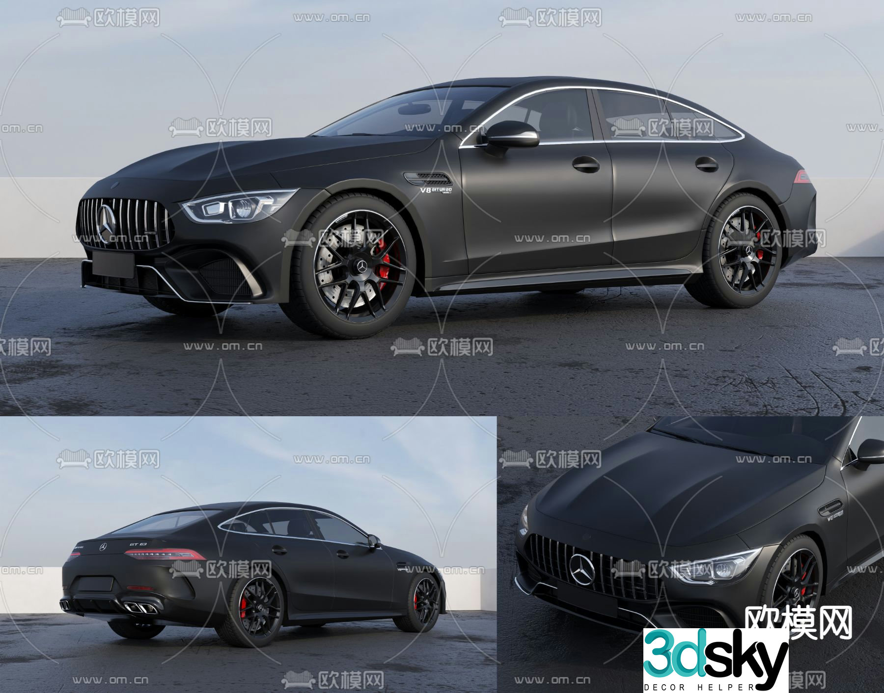 Mercedes Benz car 3d model