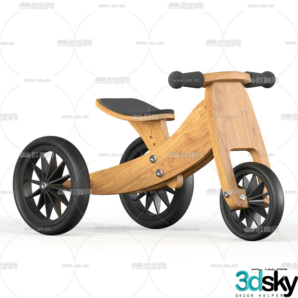 Children’s toy car 3d model