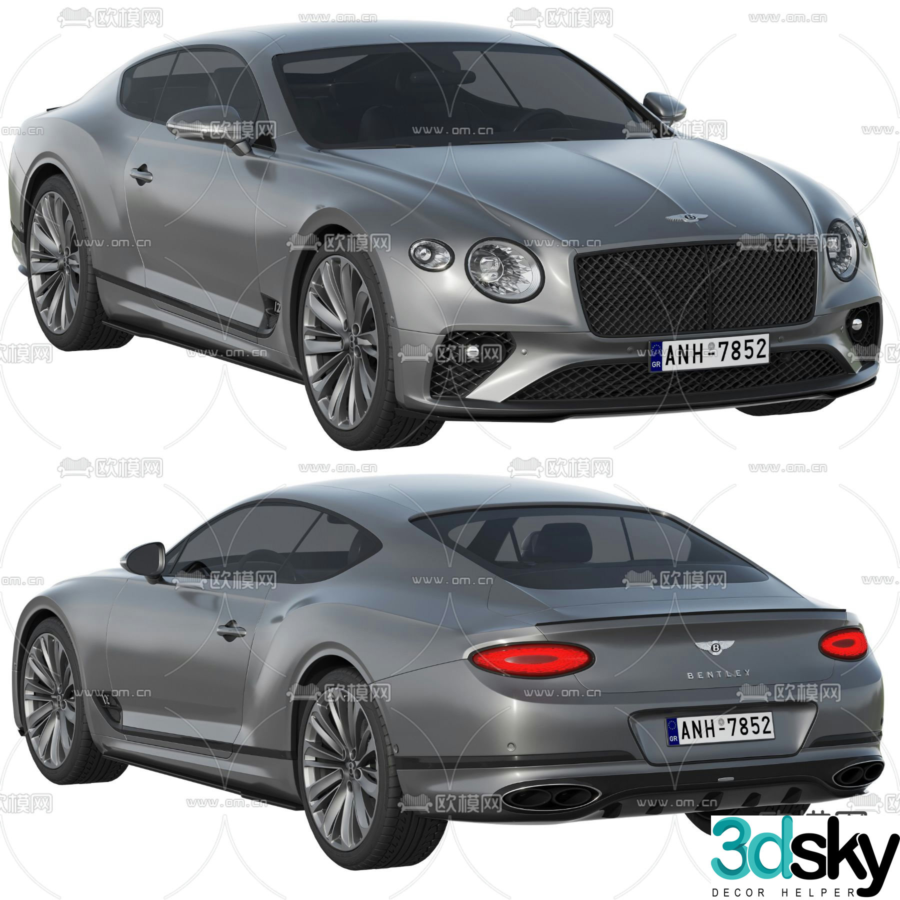 Bentley car 3d model