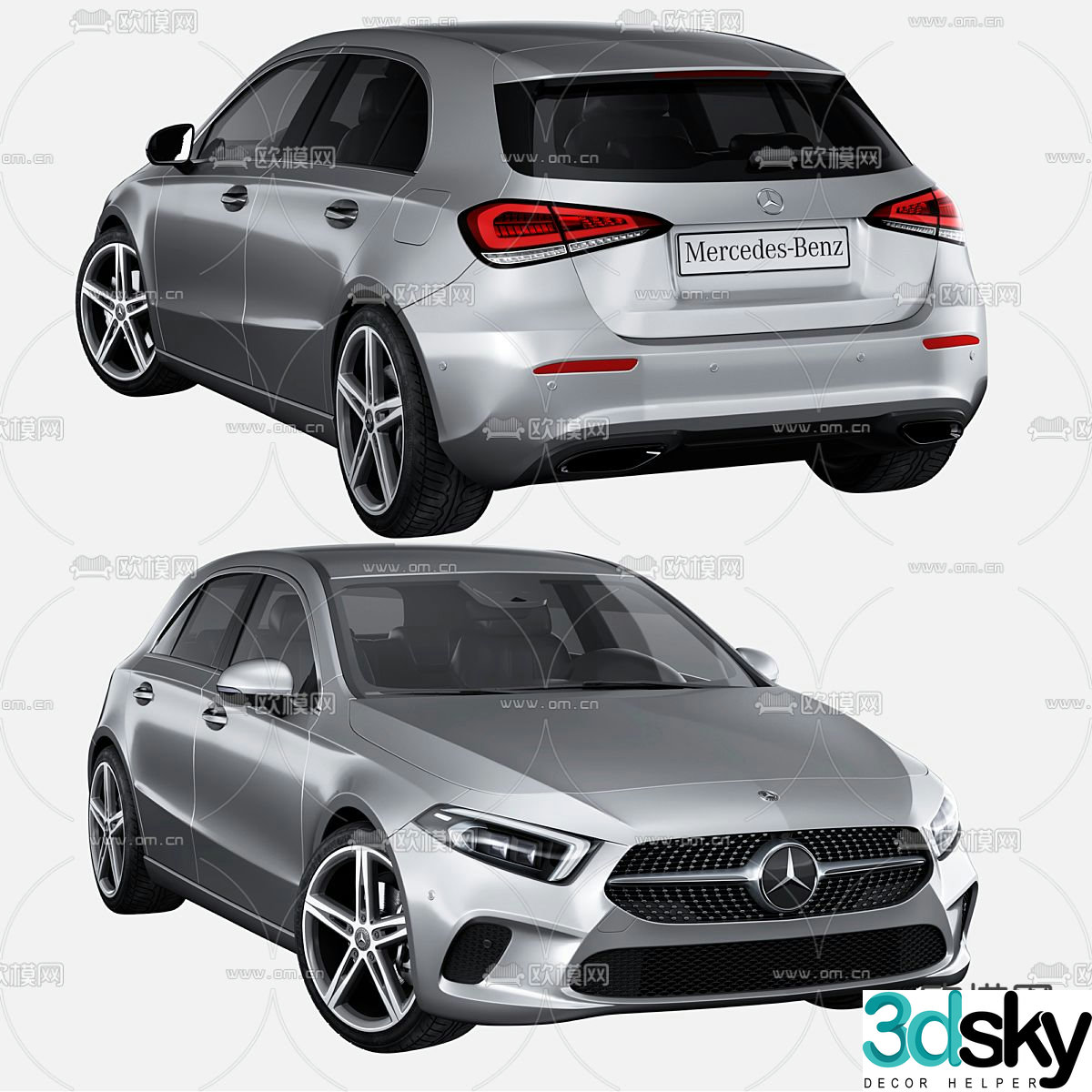 Mercedes Benz car 3d model