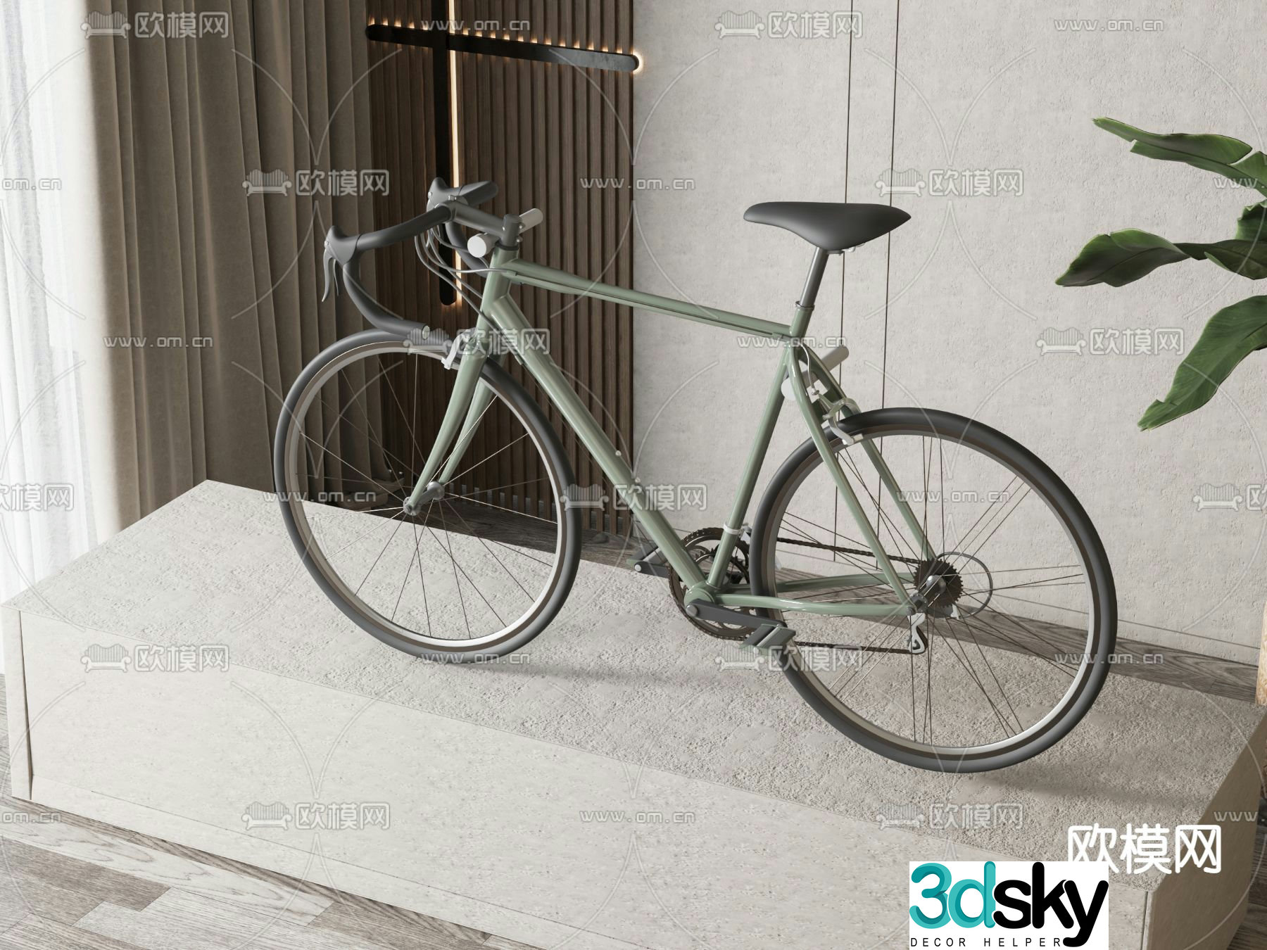 bicycle 3d model
