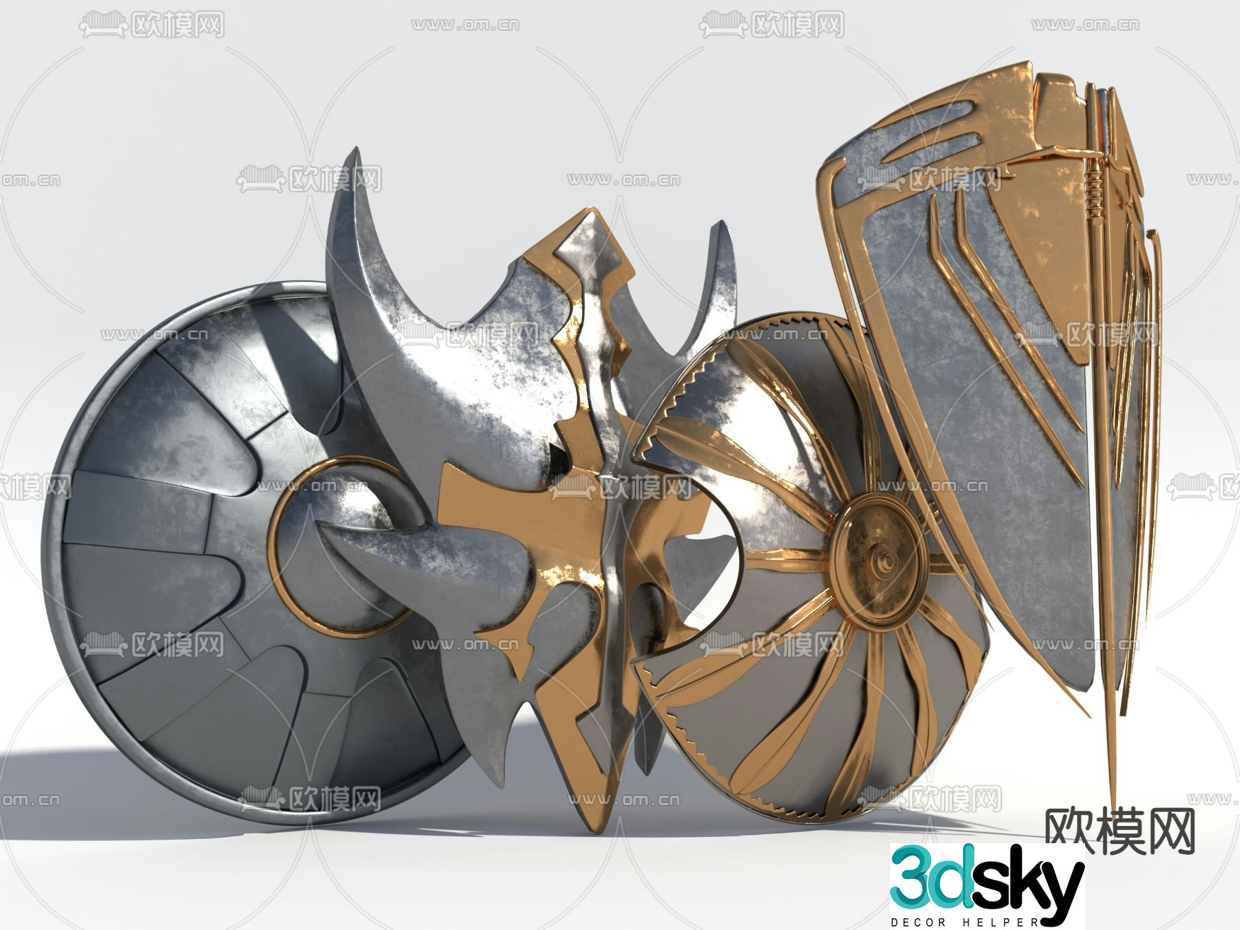 shield shield 3d model