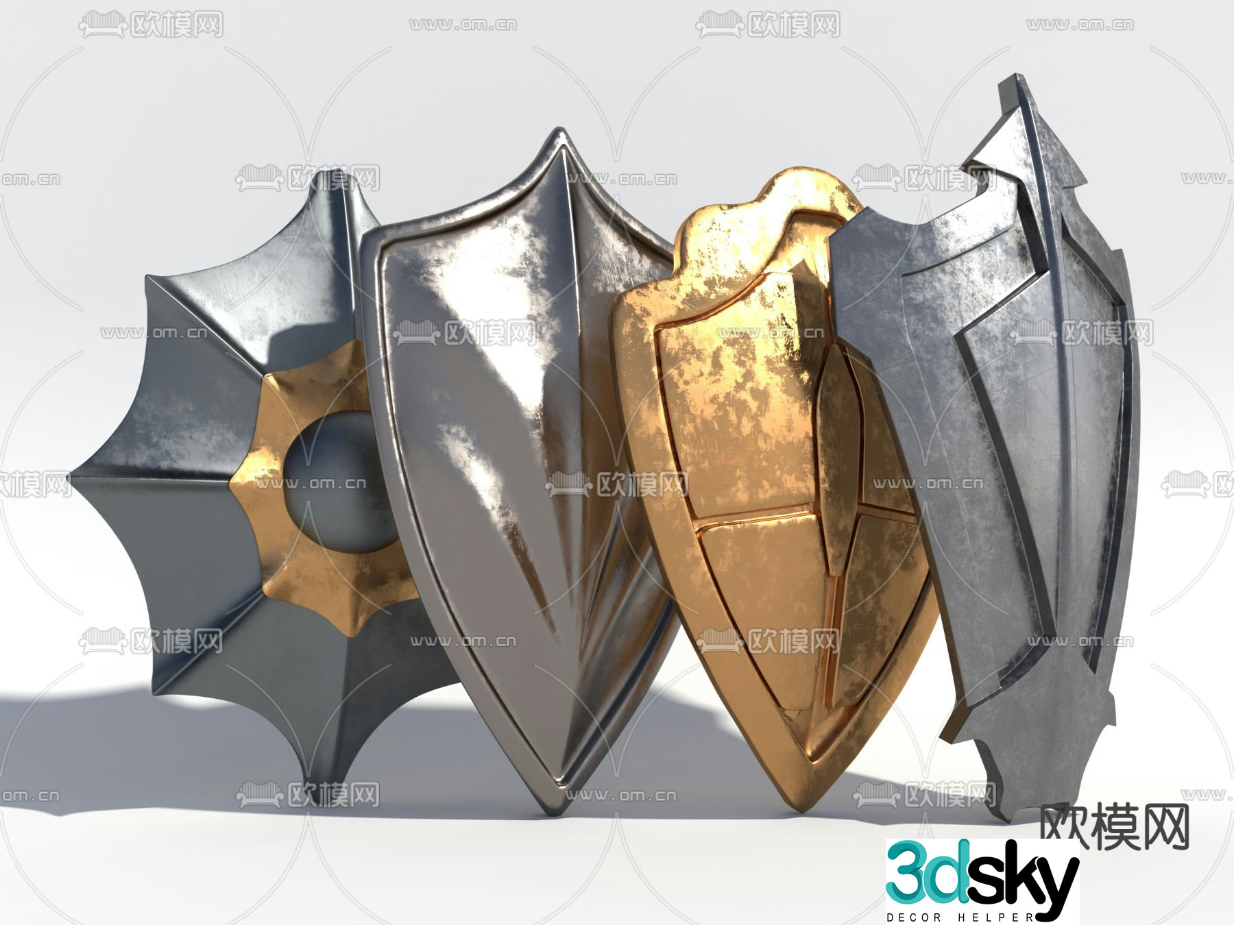 shield shield 3d model