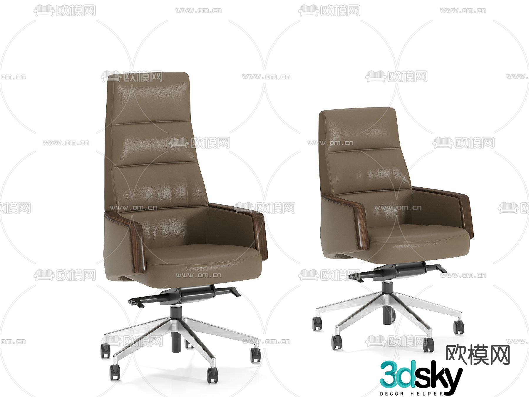 Office chair executive chair boss chair 3d model