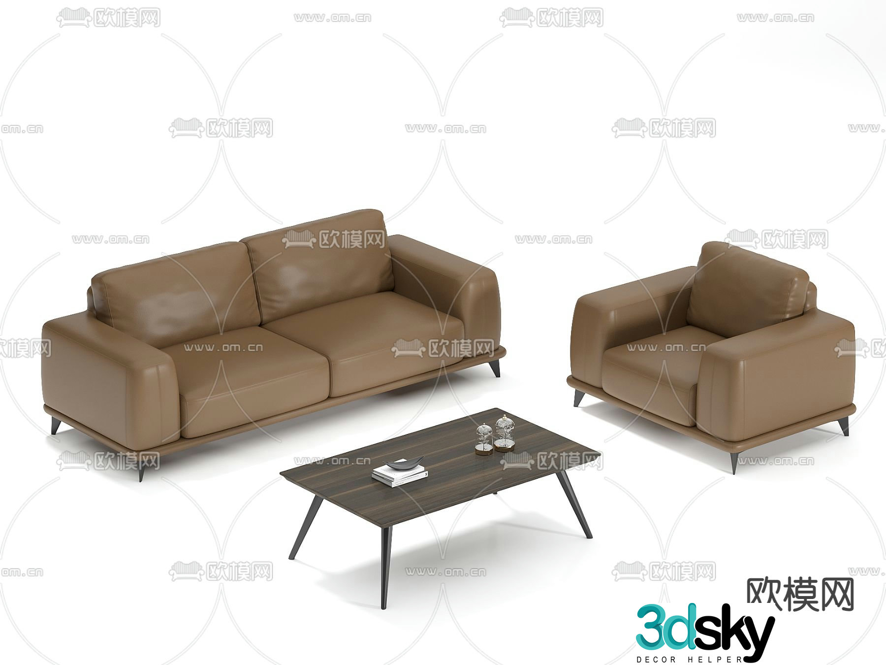 Office sofa 3d model