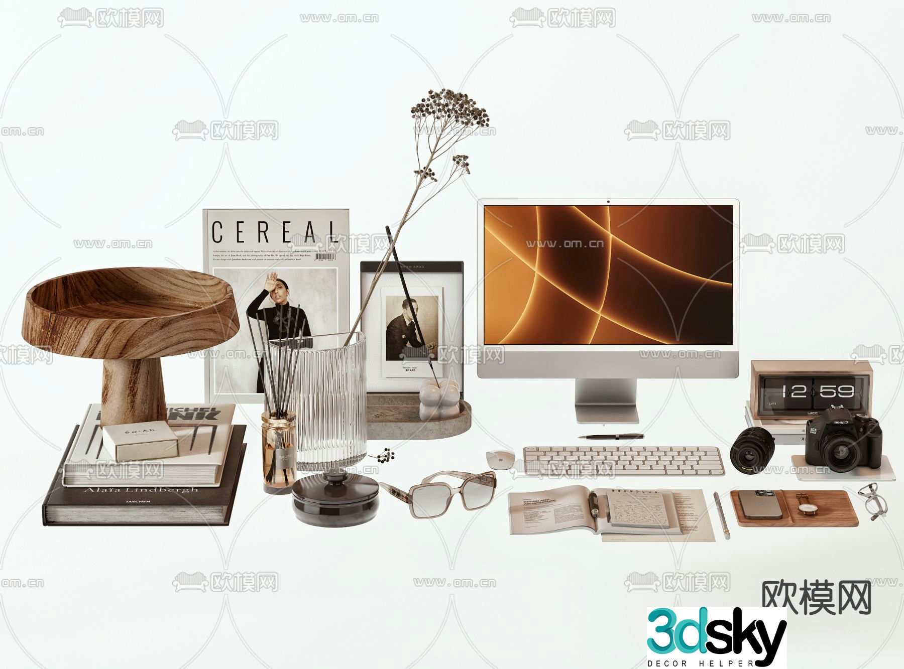 Jewelry ornaments 3d model