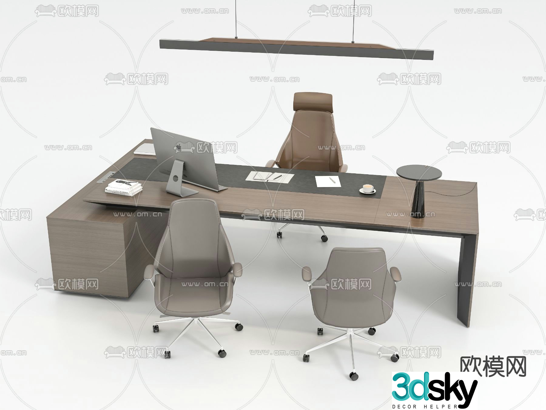 Desk desk desk 3d model