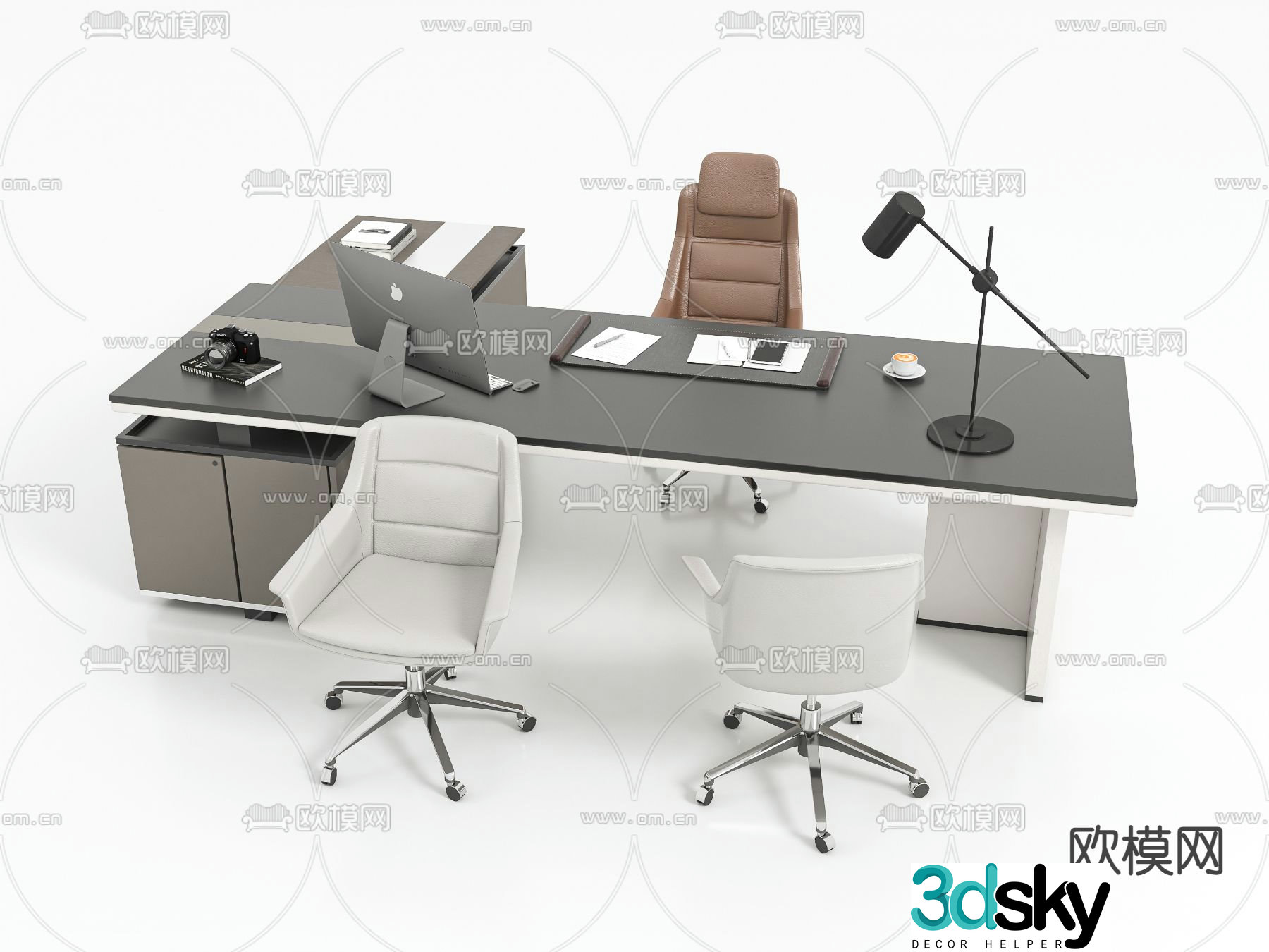 Desk desk desk 3d model