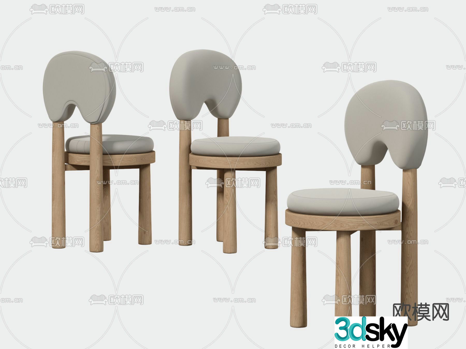 chair children’s chair 3d model
