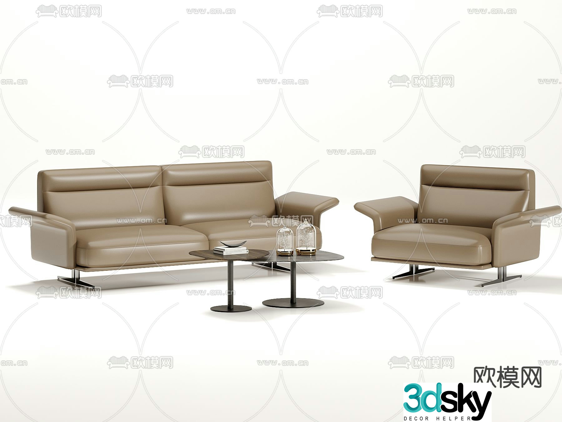 Office sofa 3d model
