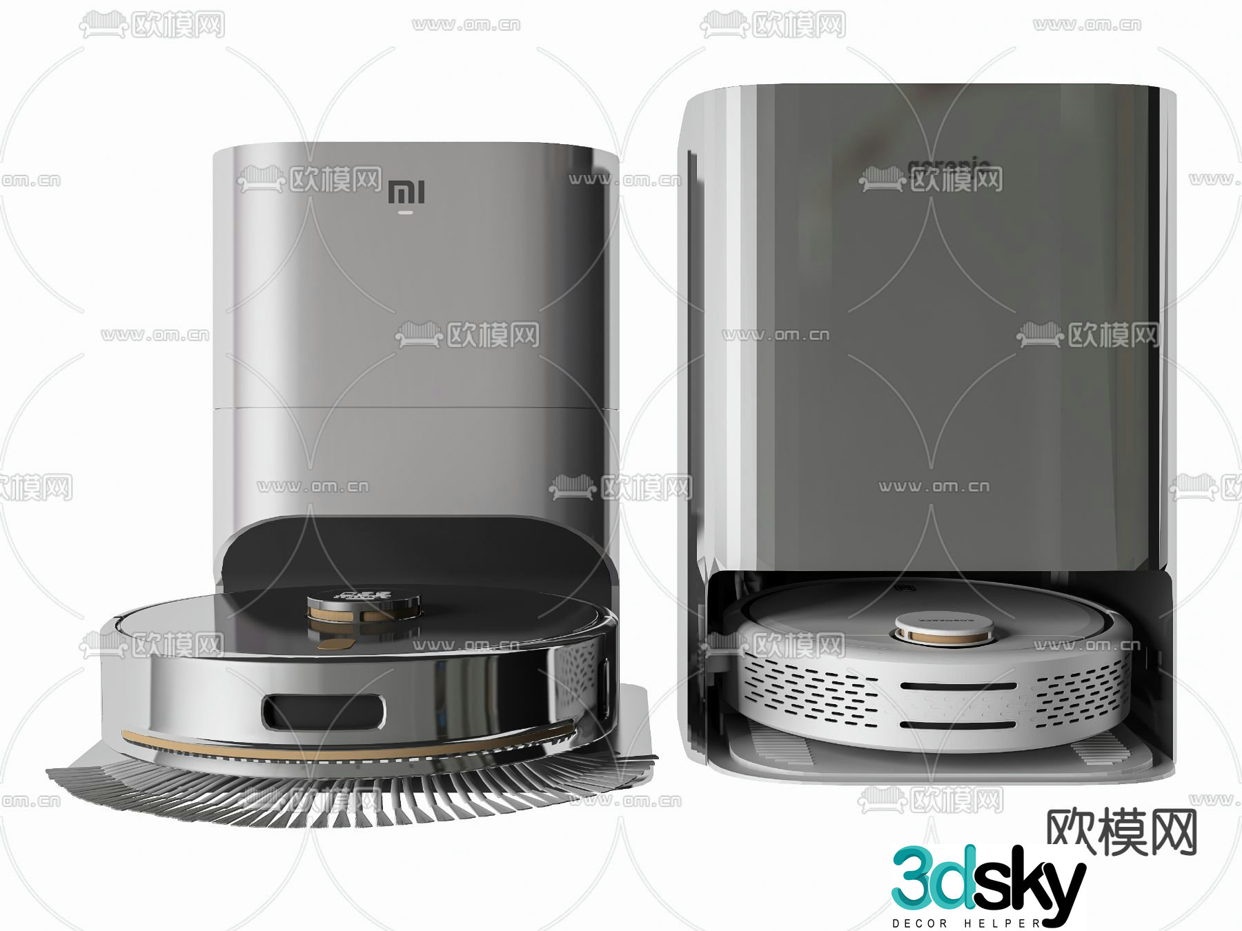 Xiaomi sweeping machine sweeping robot 3d model