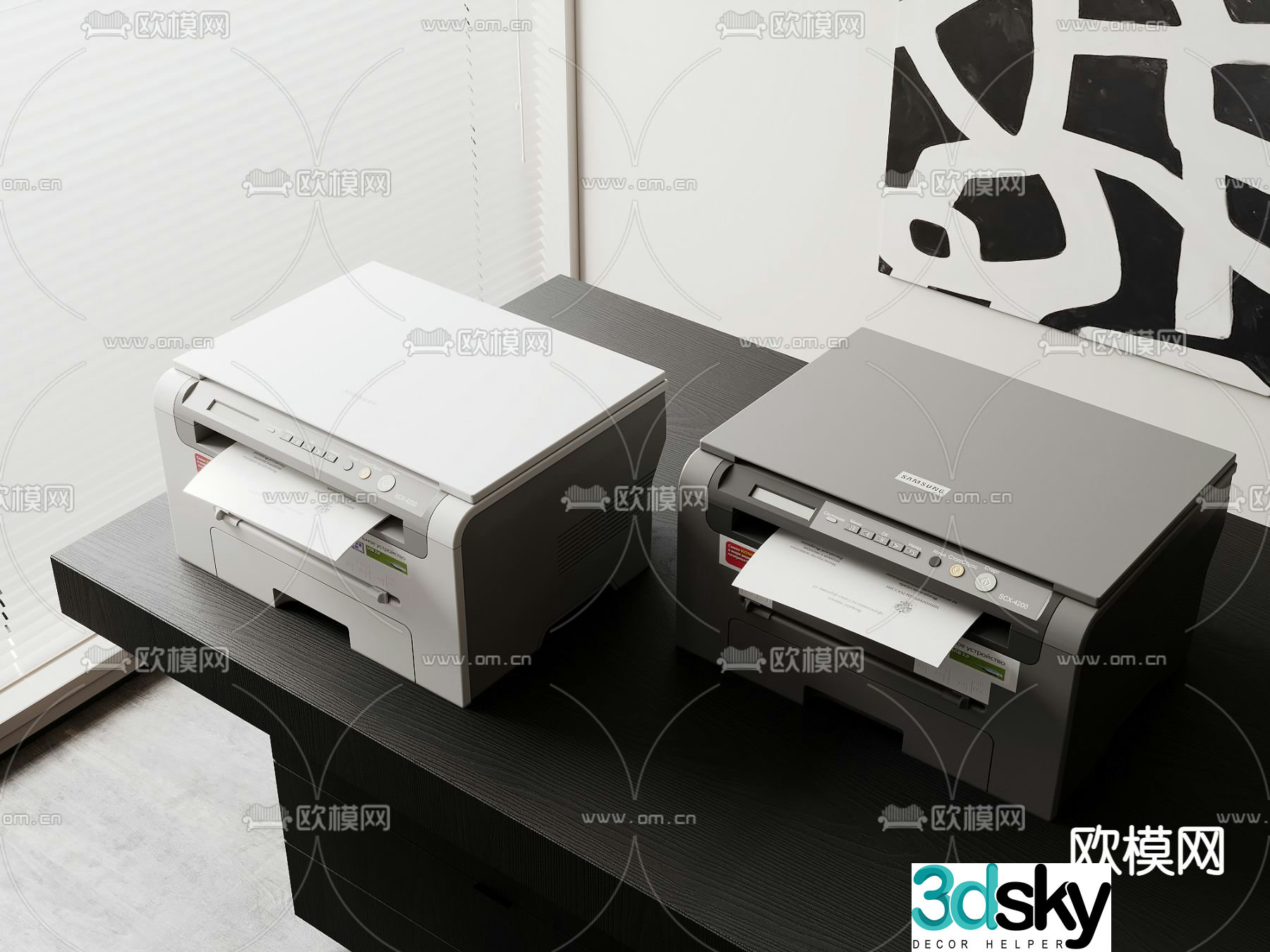 printer copy 3d model