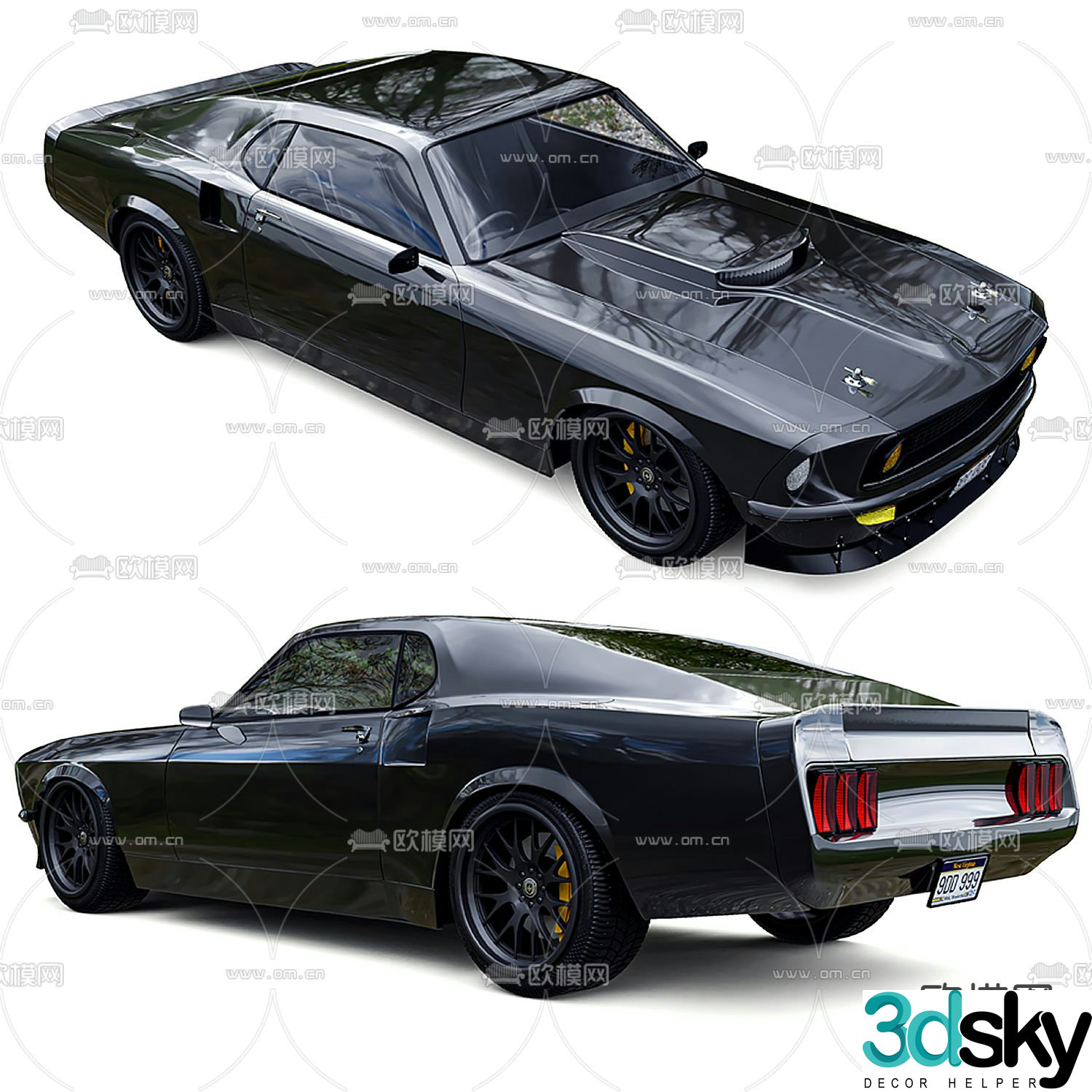 Ford car 3d model