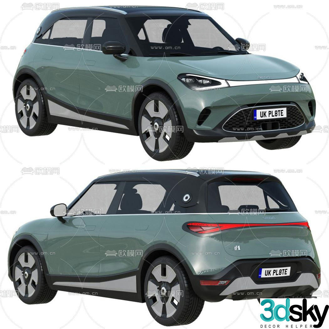 car sedan 3d model