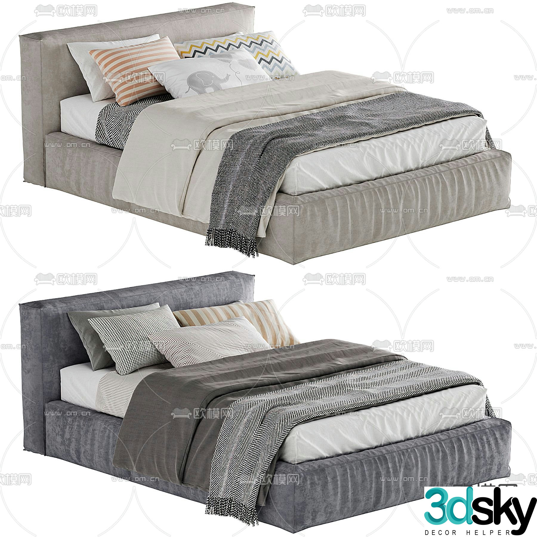 Children’s bed 3d model