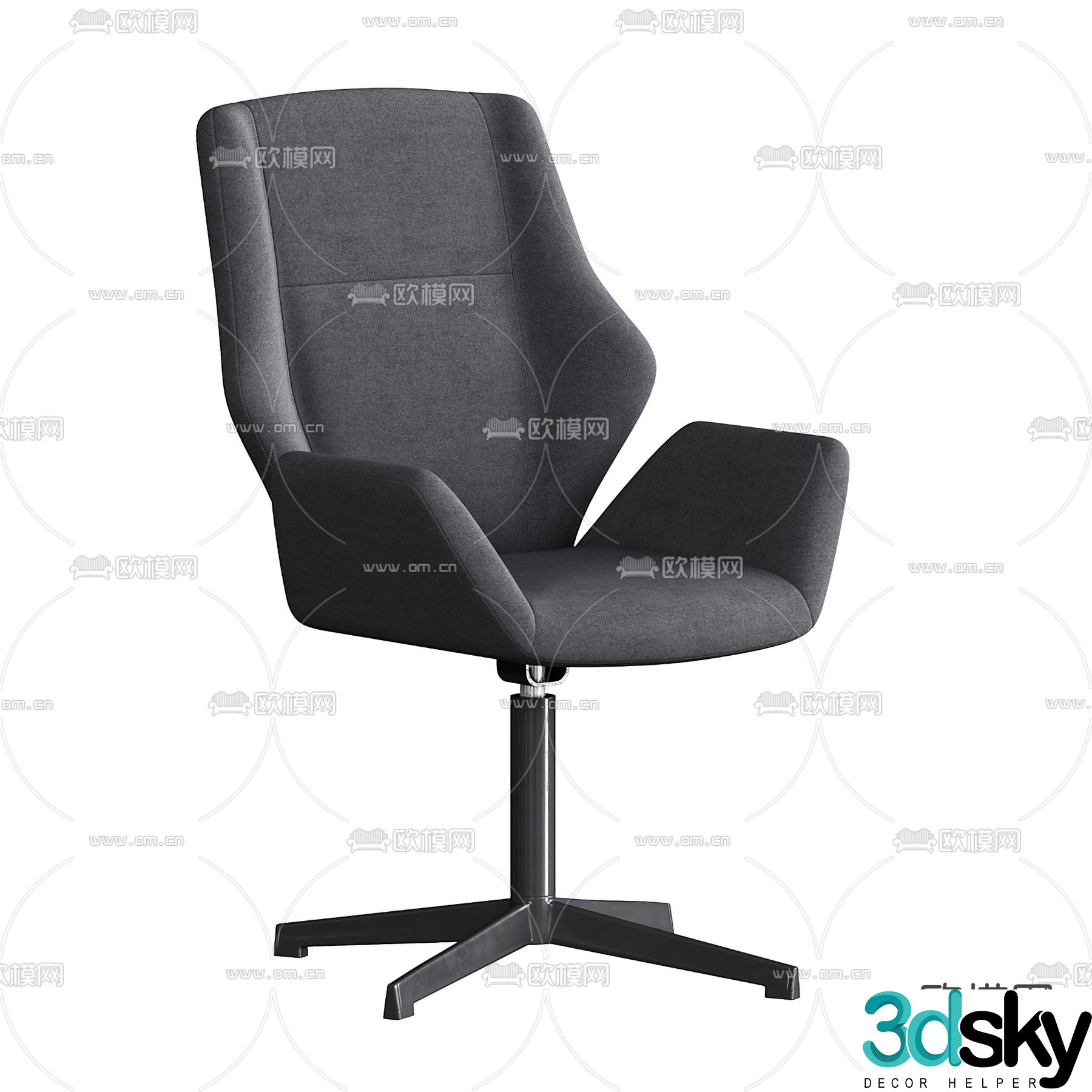 Office chair executive chair 3d model