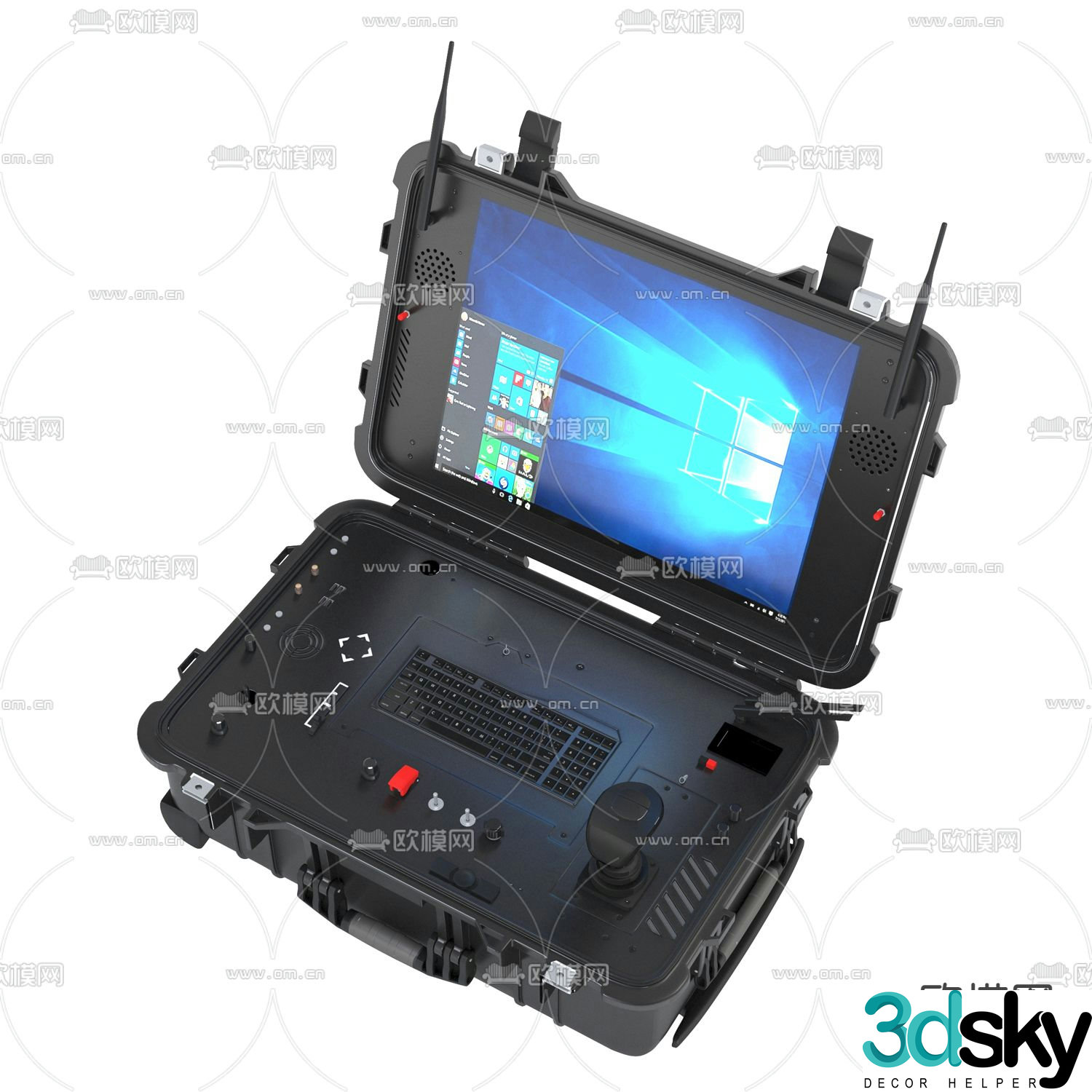 Drone controller 3d model