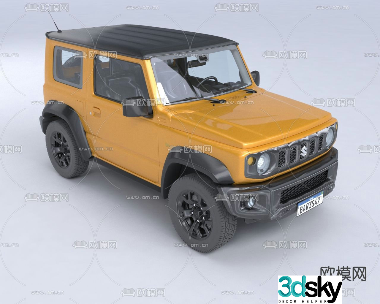 car sedan 3d model
