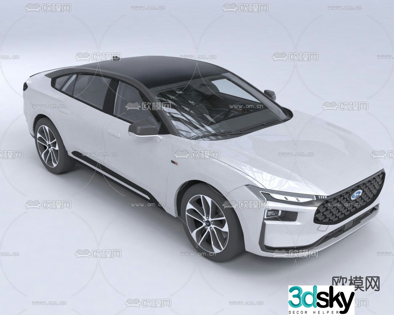 Ford Mondeo car 3d model