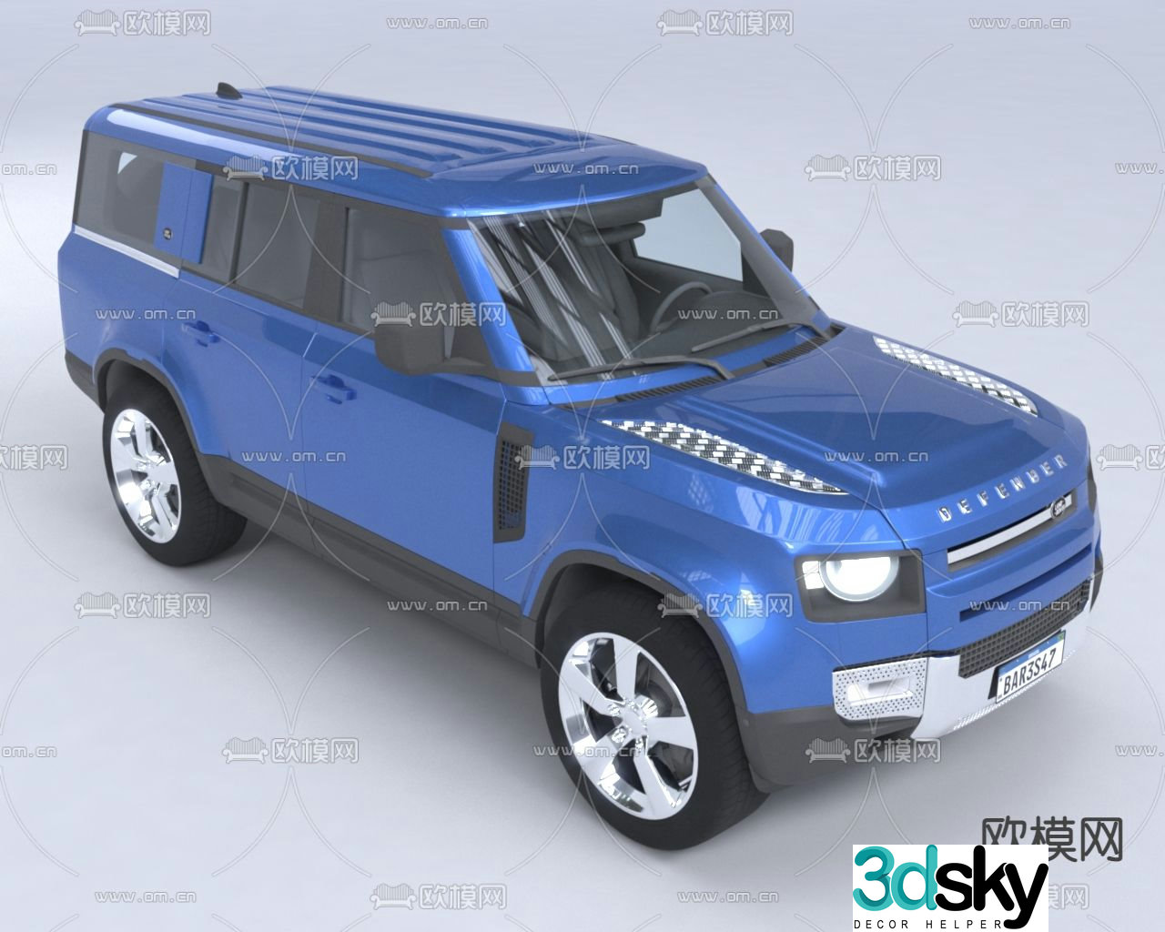car sedan 3d model