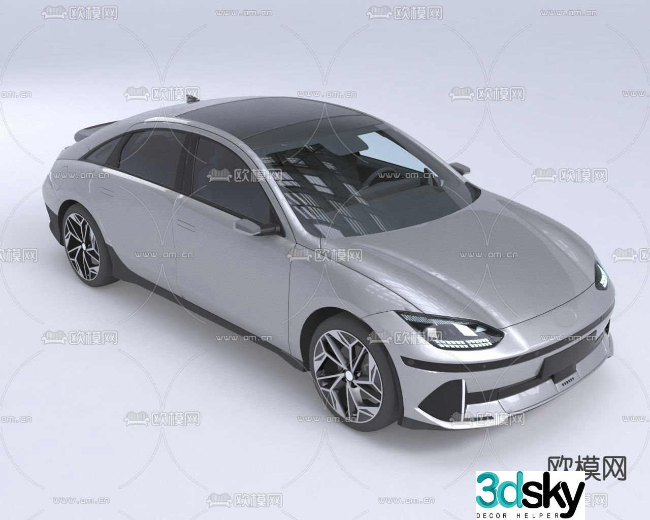 car sedan 3d model