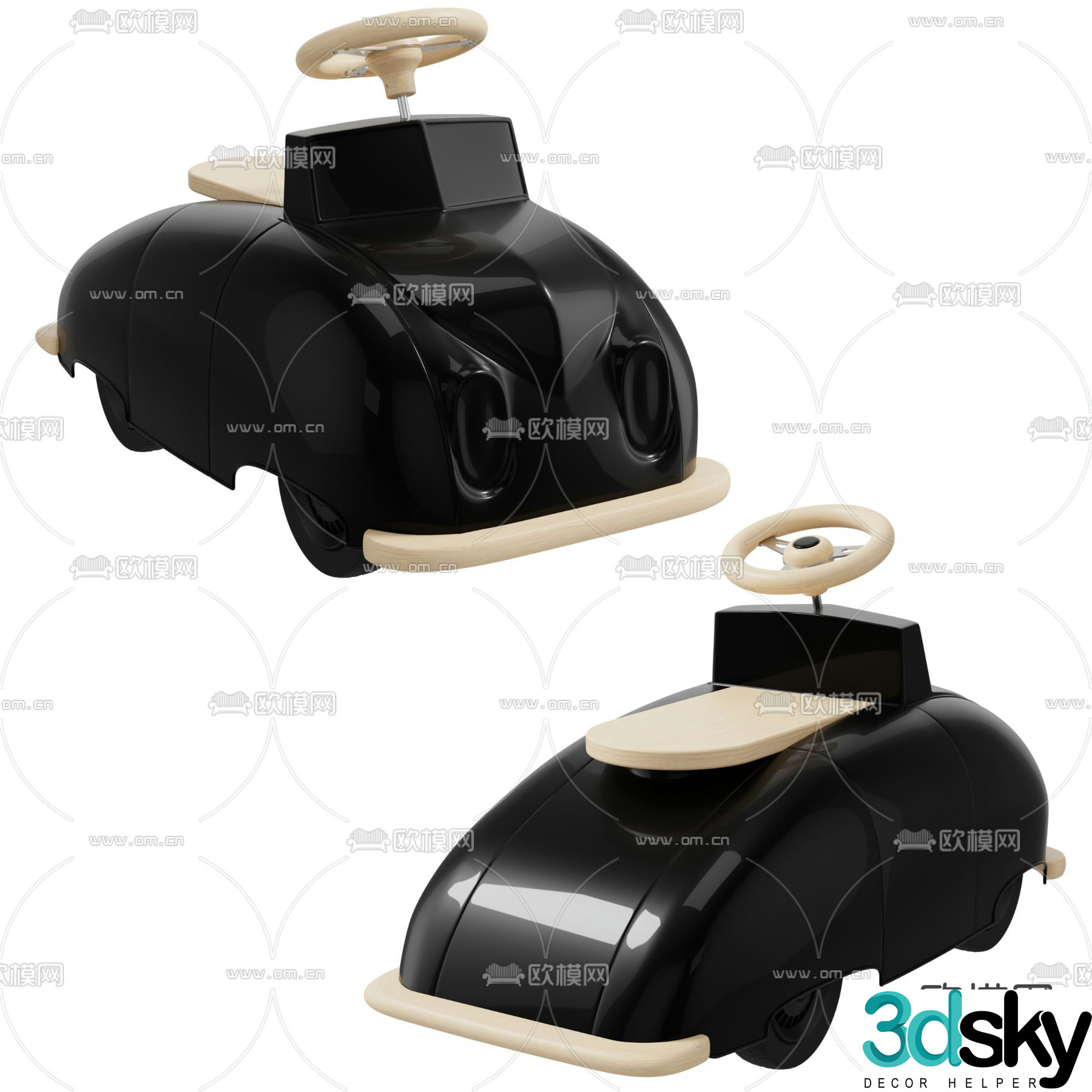 Children’s car toy car 3d model