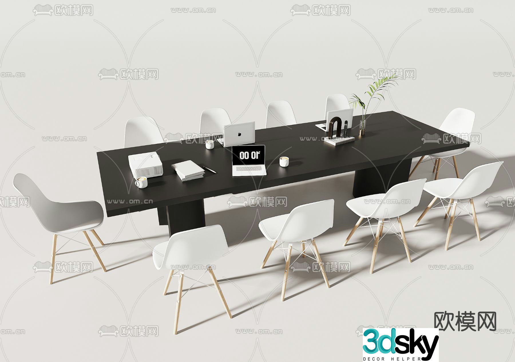conference table conference table 3d model