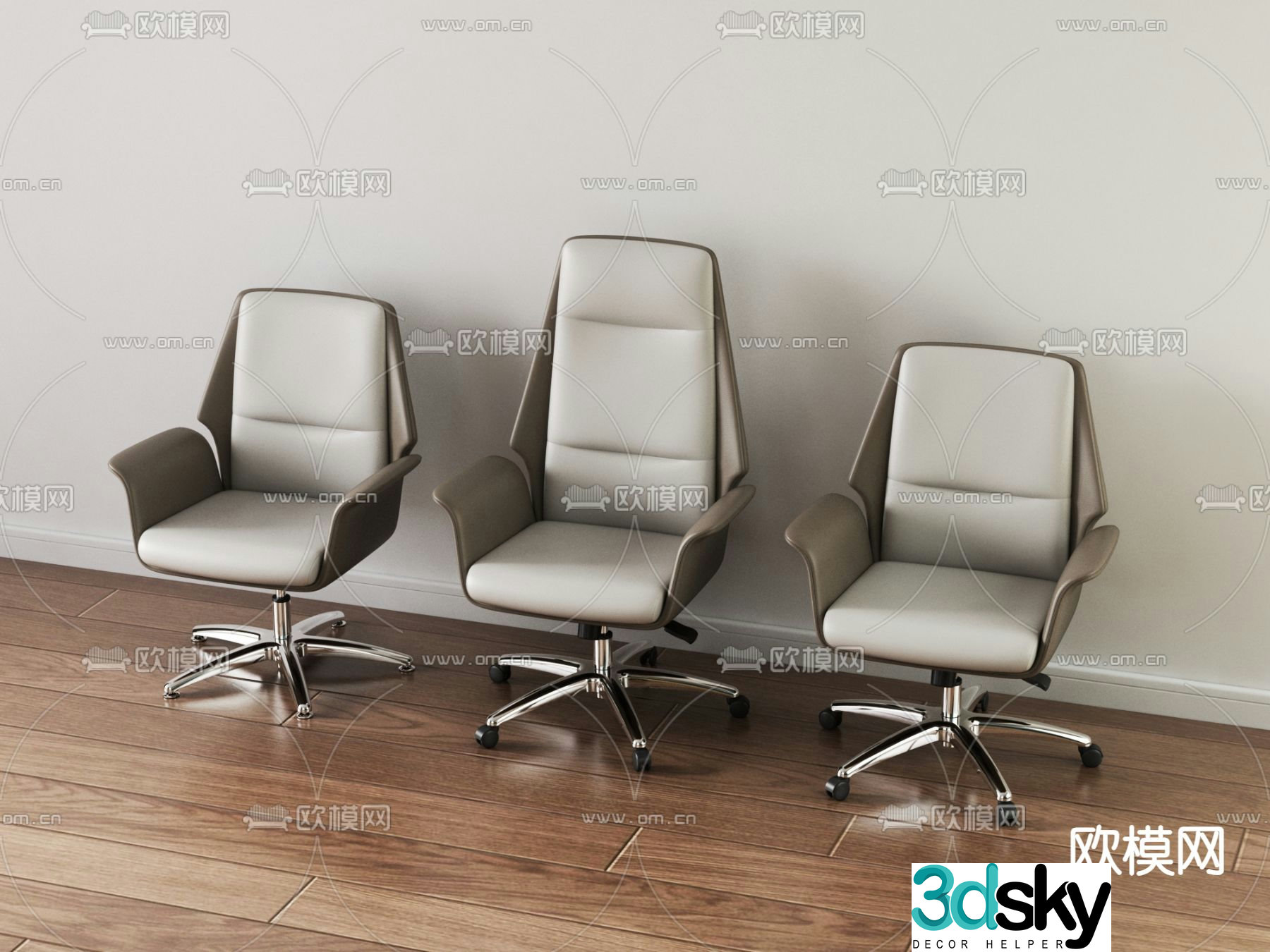 Office chair executive chair 3d model