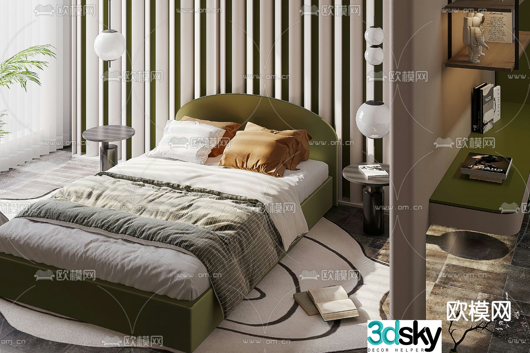 children’s bed child’s bed 3d model