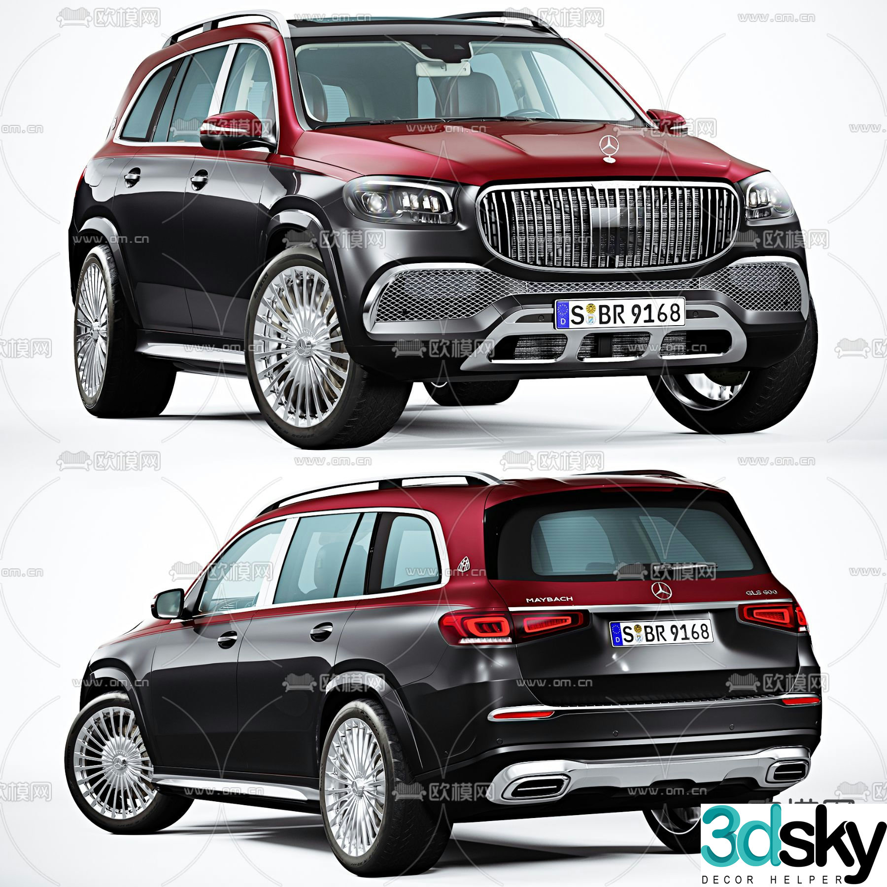 Mercedes Benz SUV 3d model