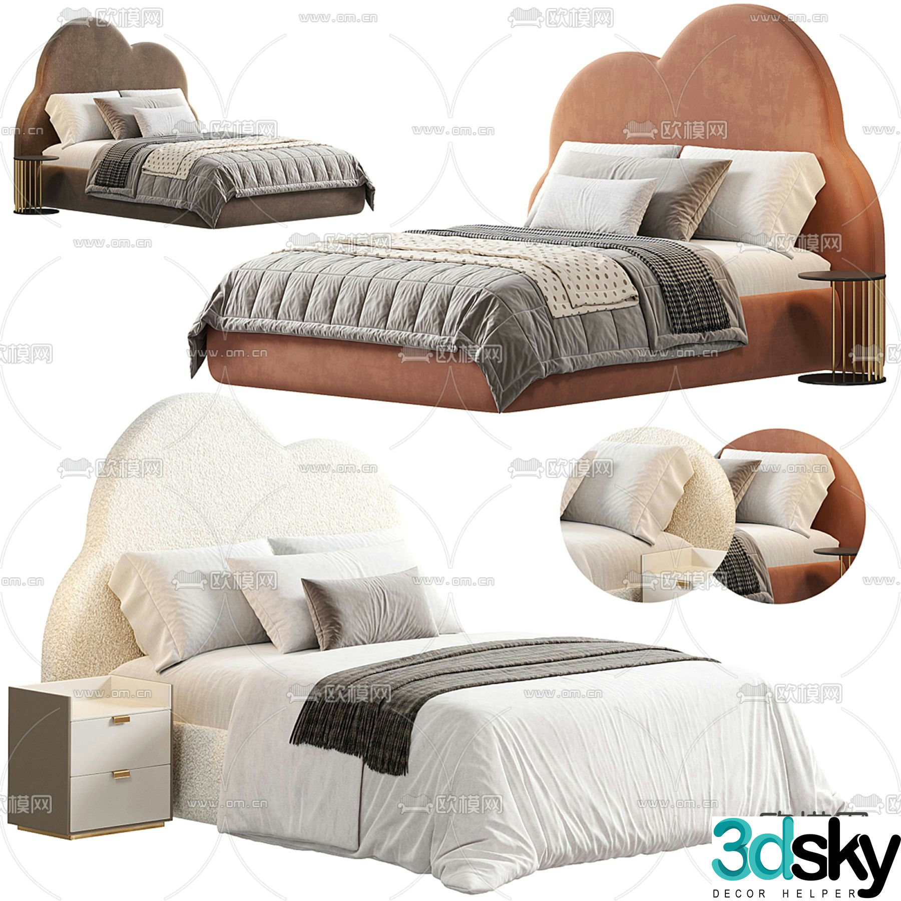 Children’s bed 3d model