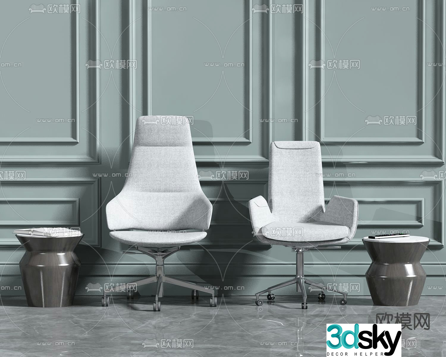 Office chair 3d model