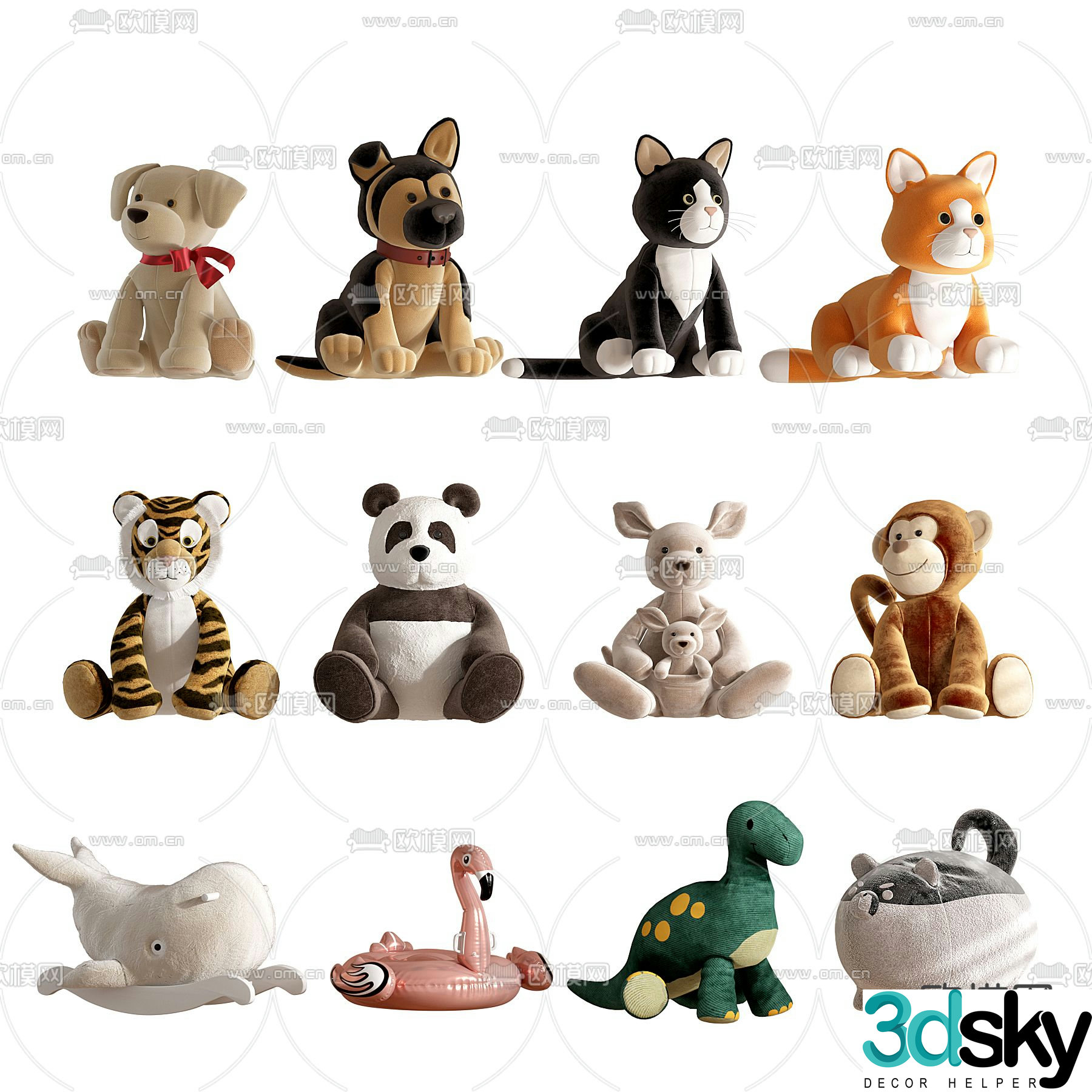 toy doll ragdoll 3d model