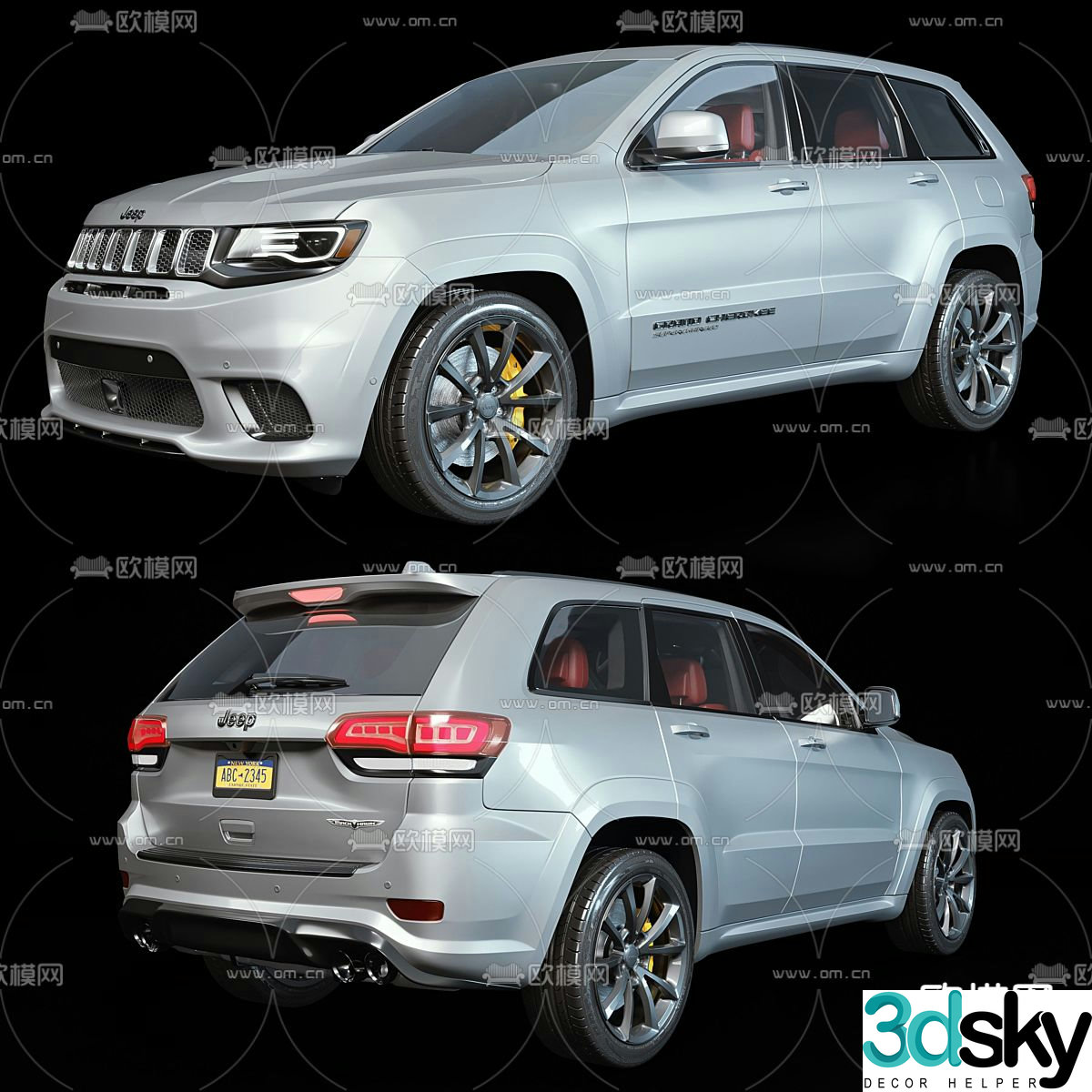 Jeep SUV Car SUV 3d model