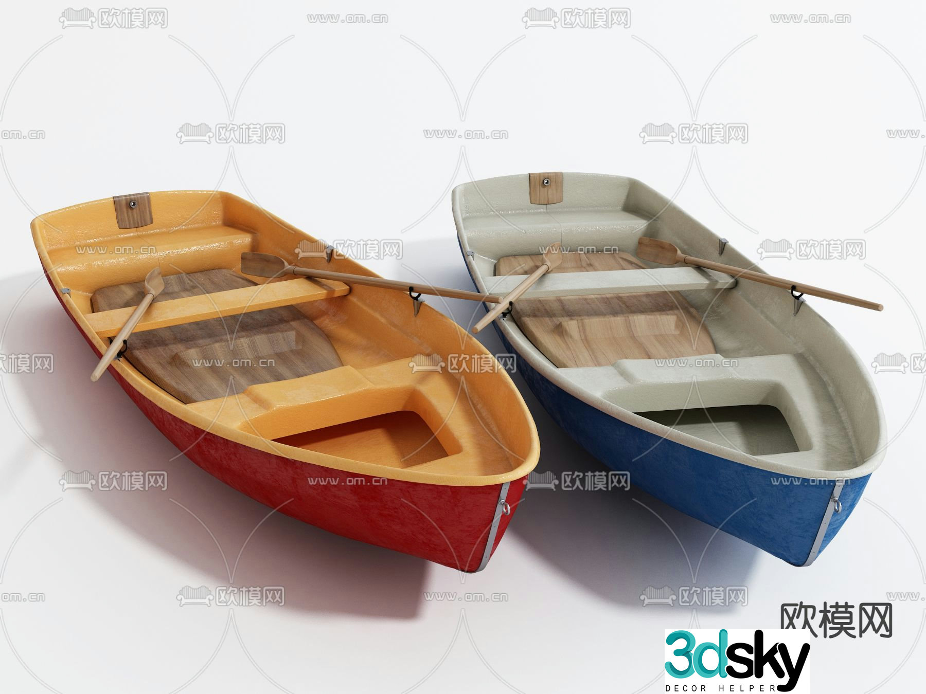boat 3d model