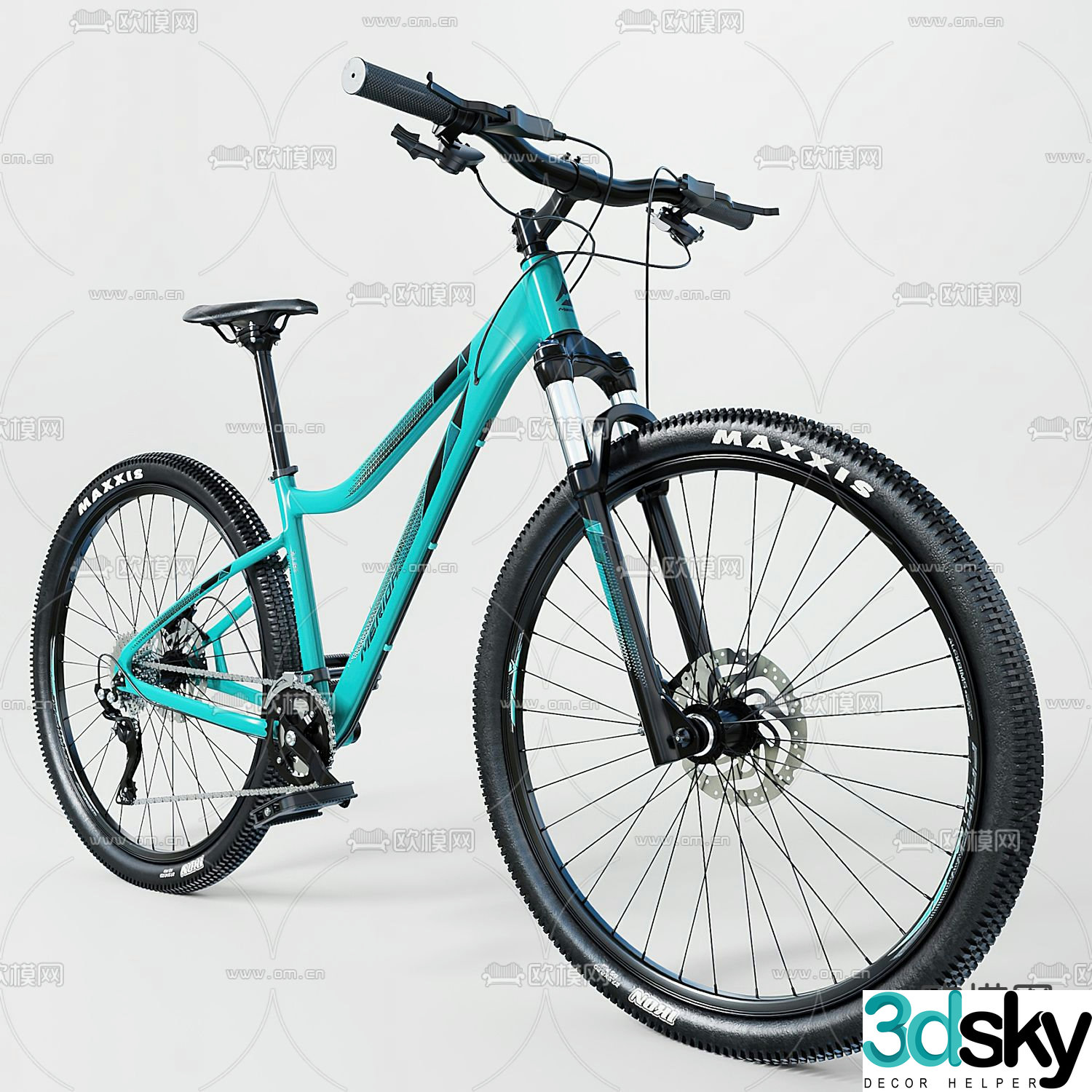 mountain bike 3d model