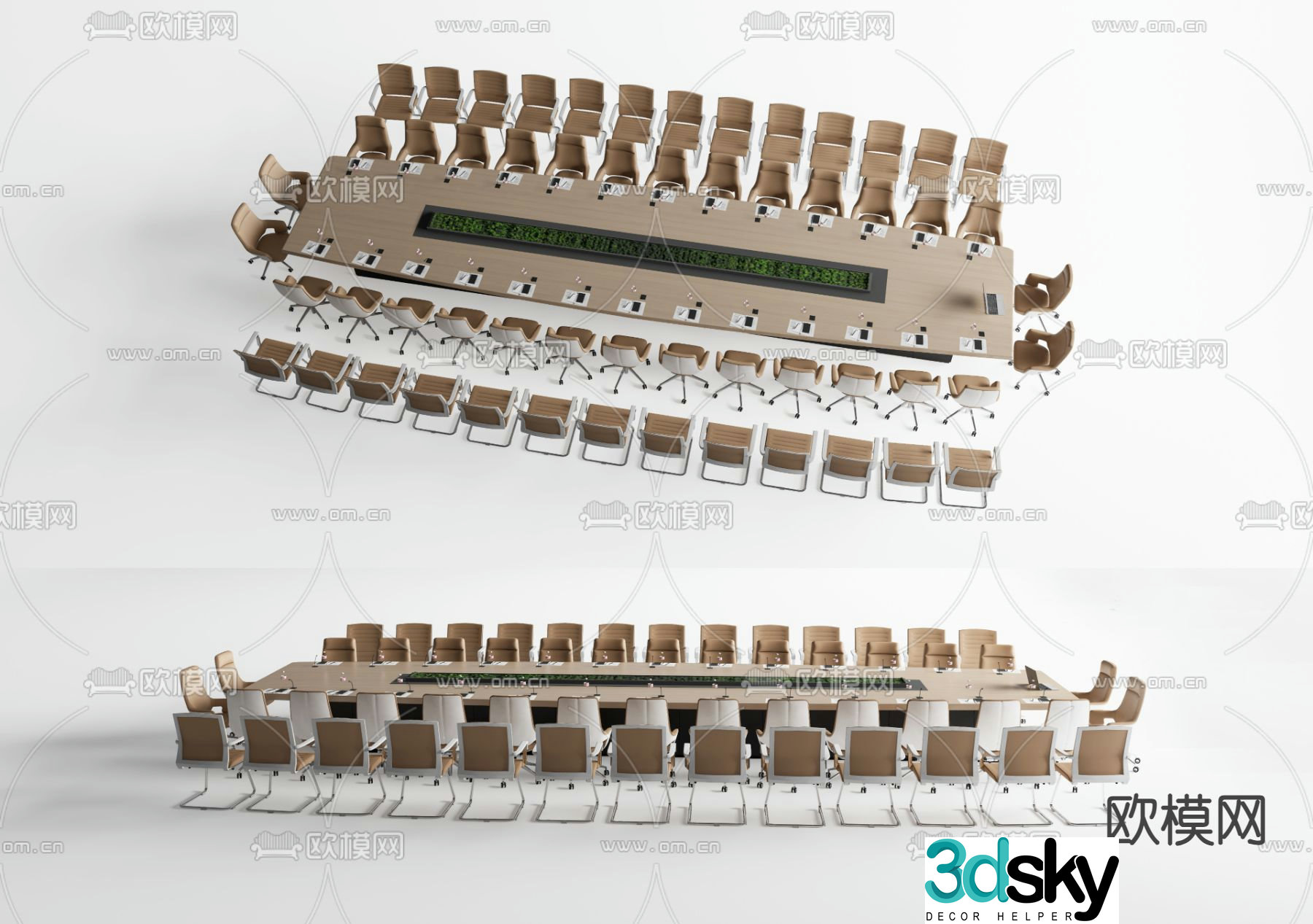 conference table conference table 3d model