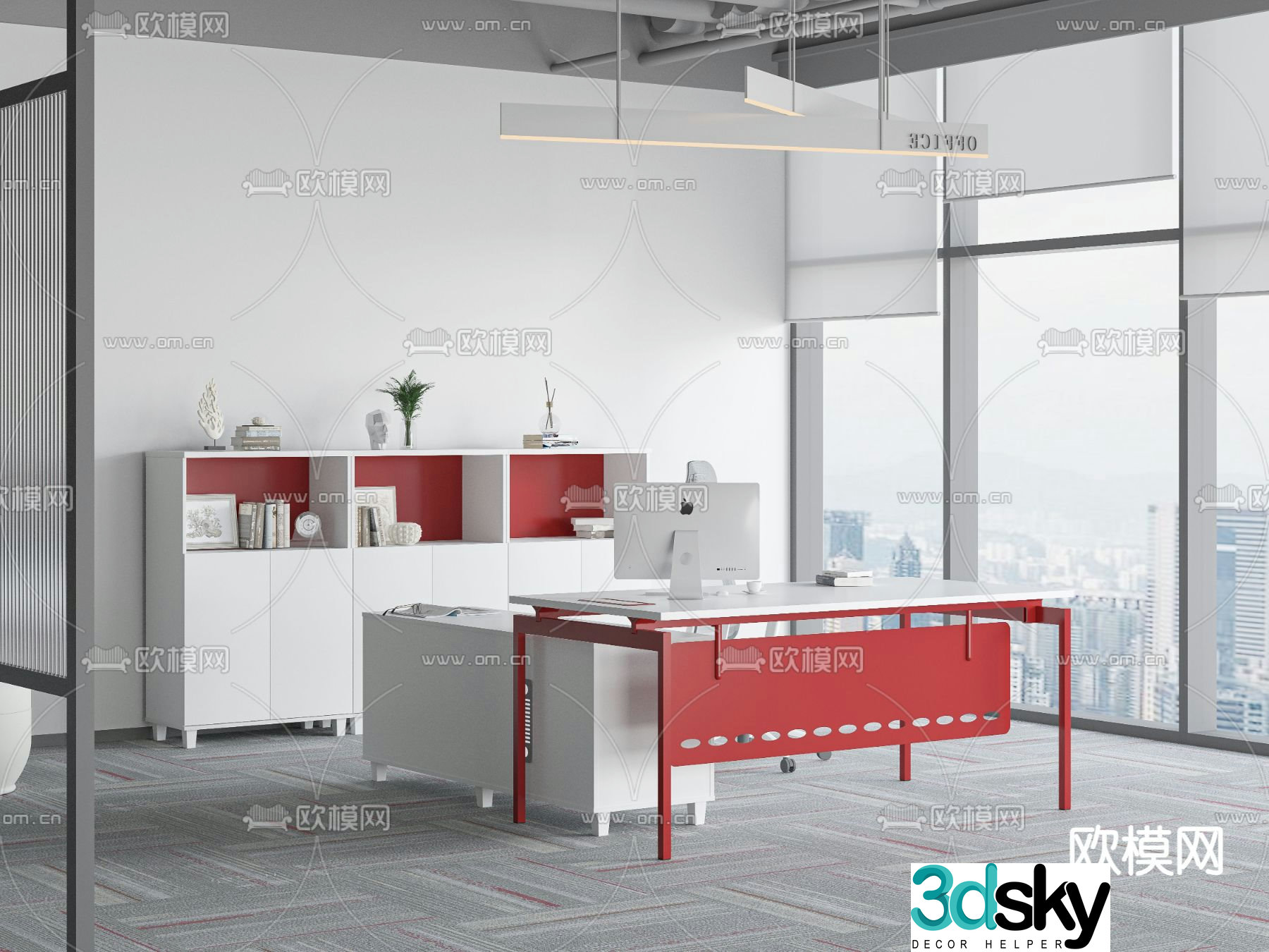 Desk desk desk 3d model