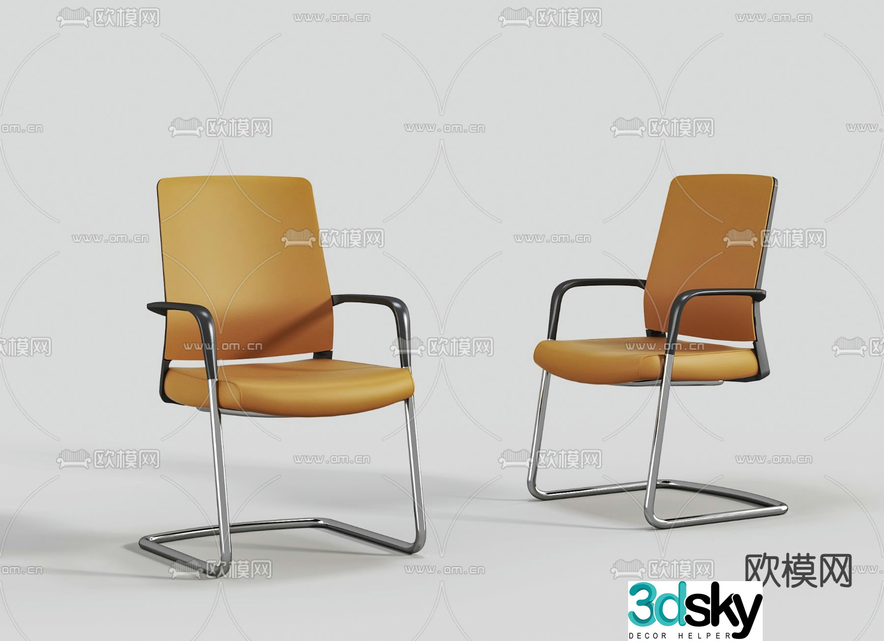 Office chair office chair conference chair 3d model