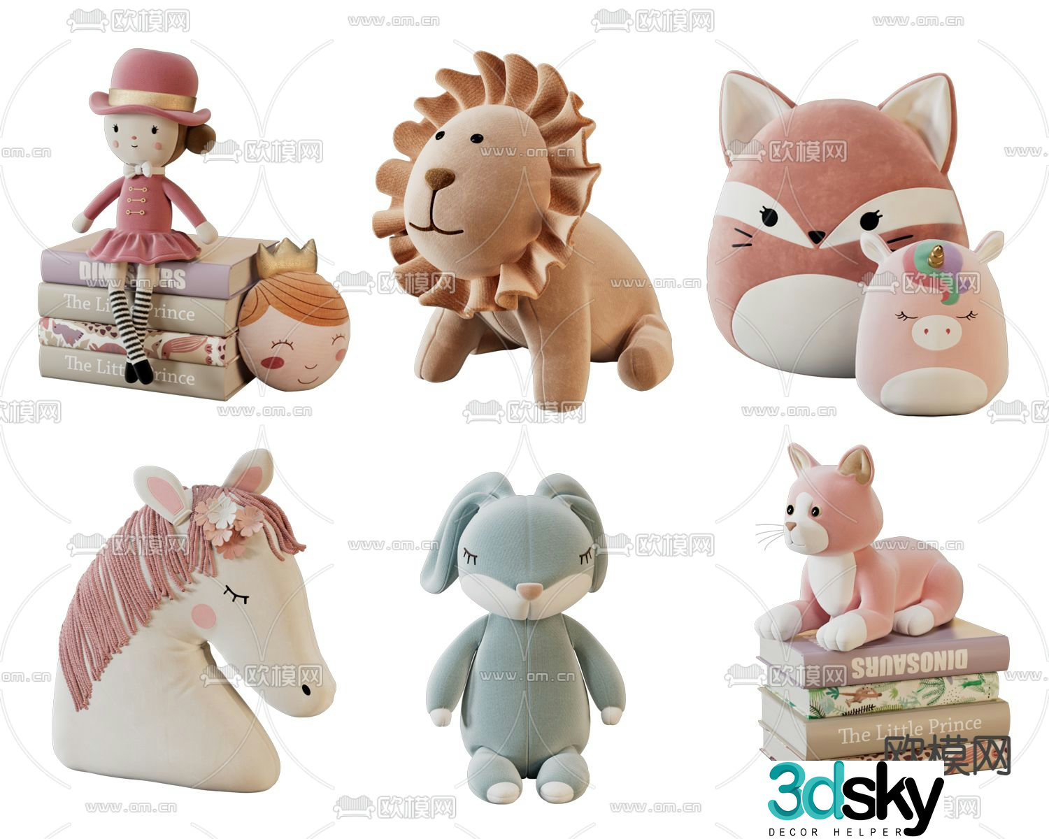 children’s toys doll doll 3d model