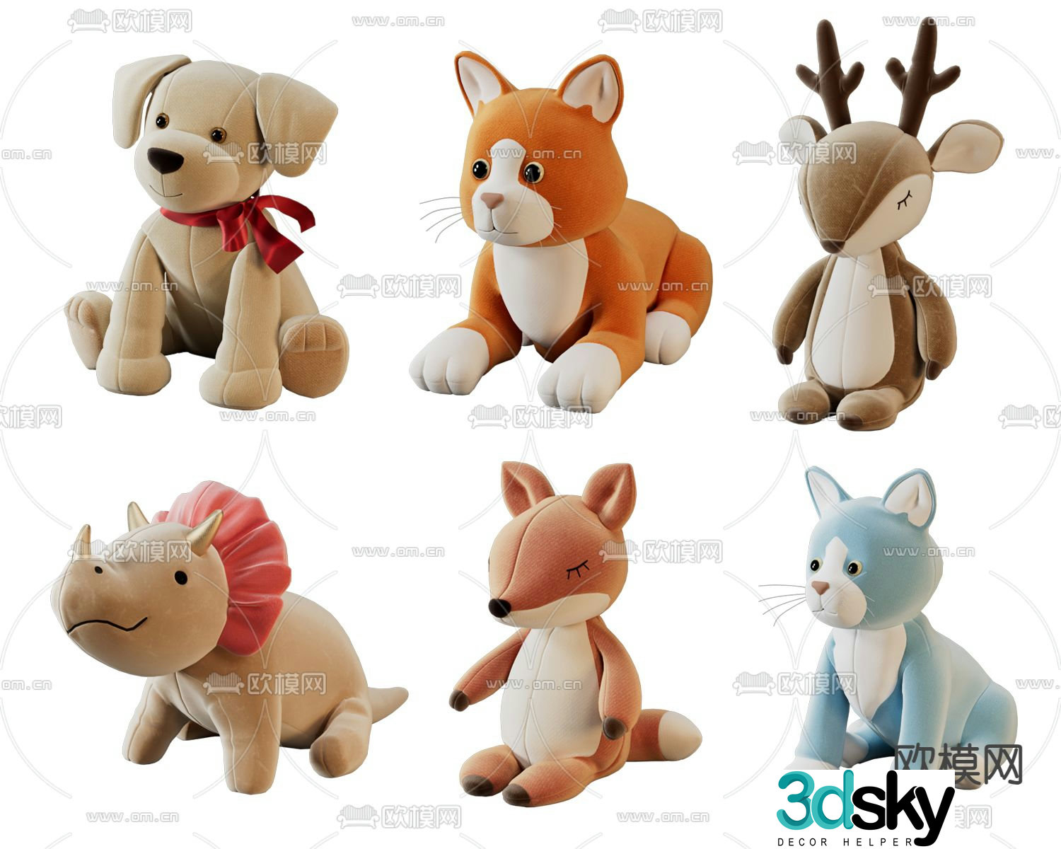 children’s toys doll doll 3d model