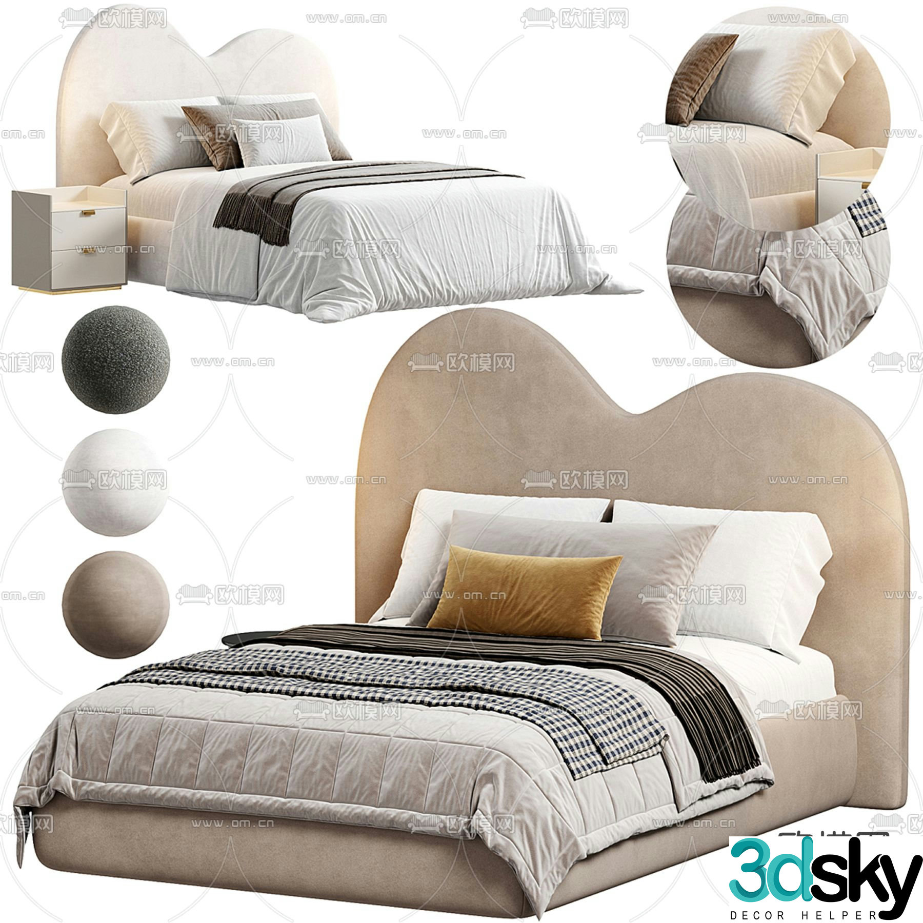 Children’s bed child’s bed single bed 3d model