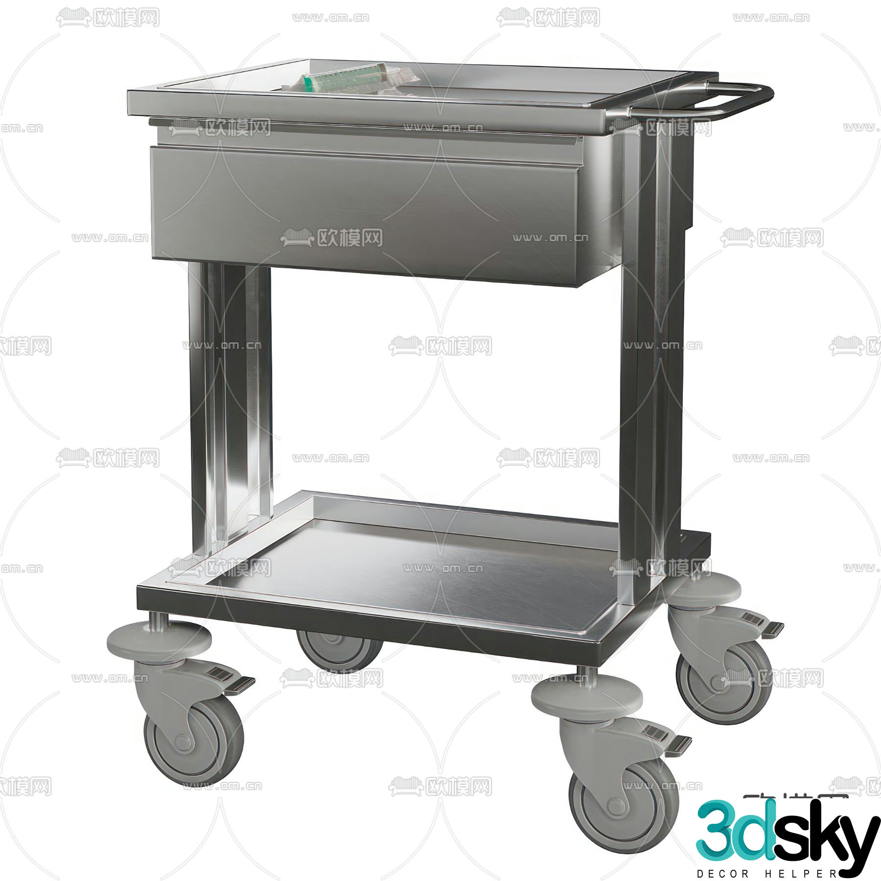 Medical table medical equipment 3d model